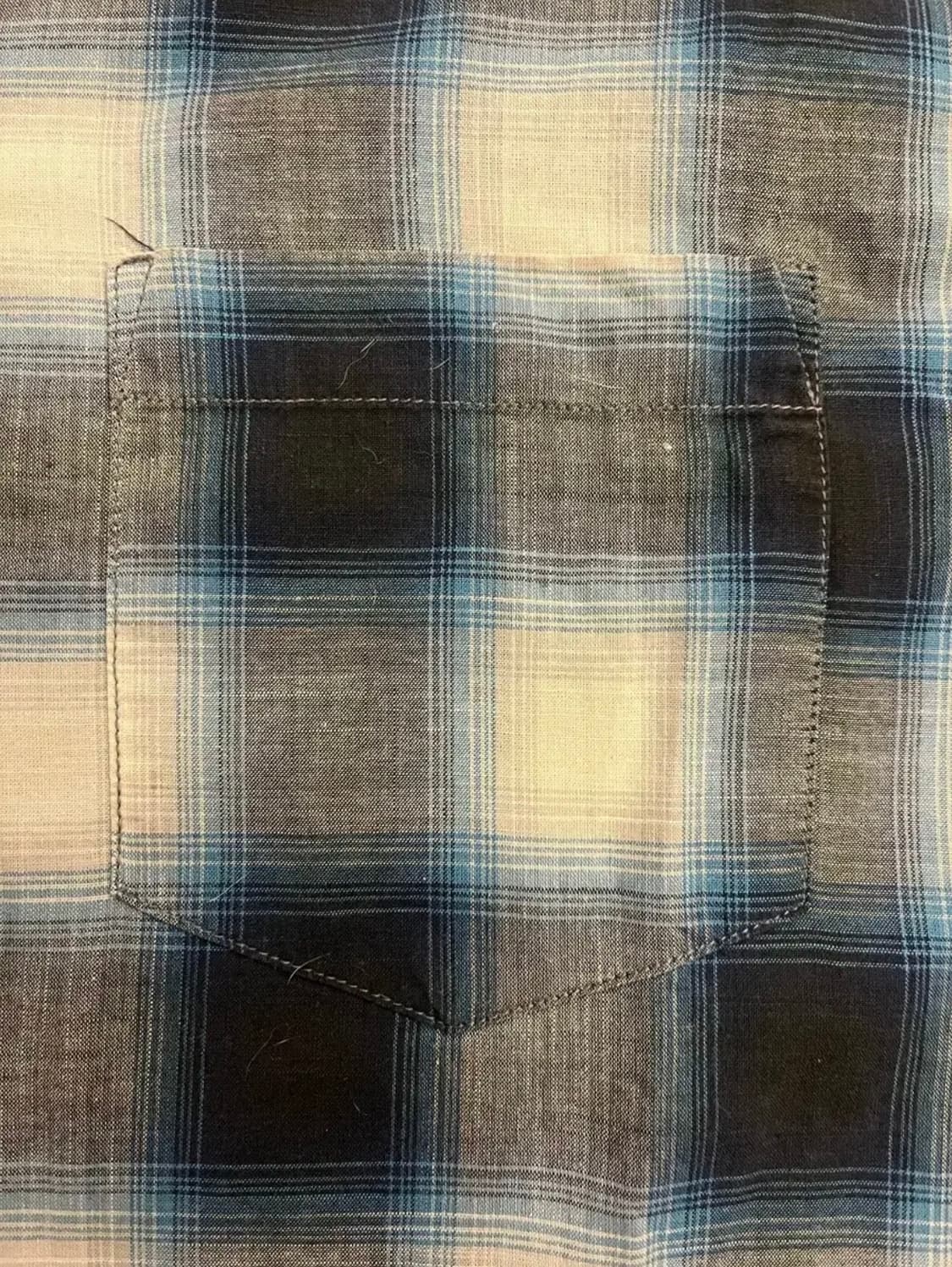 RRL BLUE PLAIDS  COTTON SHIRTS 상품이미지4