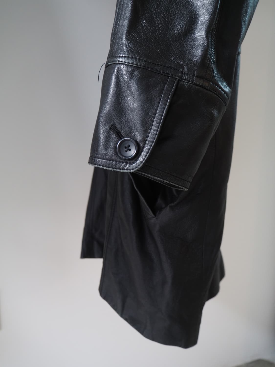 vintage leather coat  상품이미지5