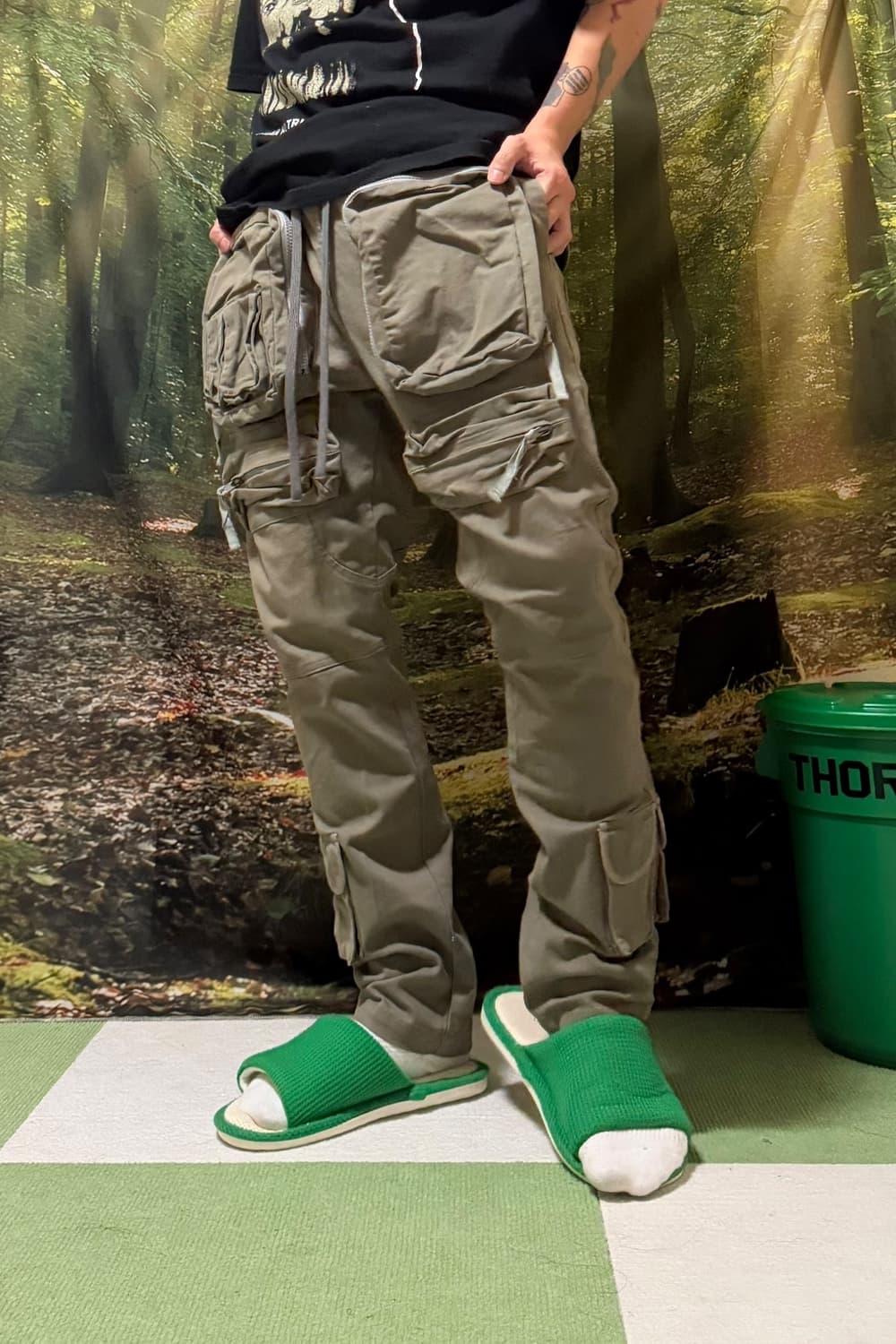 파프롬왓 파아카이브 3D 포켓 카고 팬츠 상품이미지1