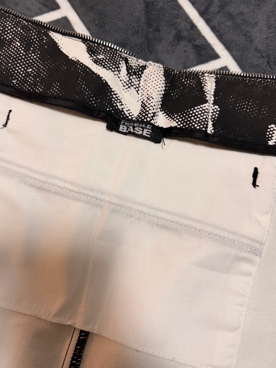 빈티지 지퍼 미니 스커트  상품이미지3