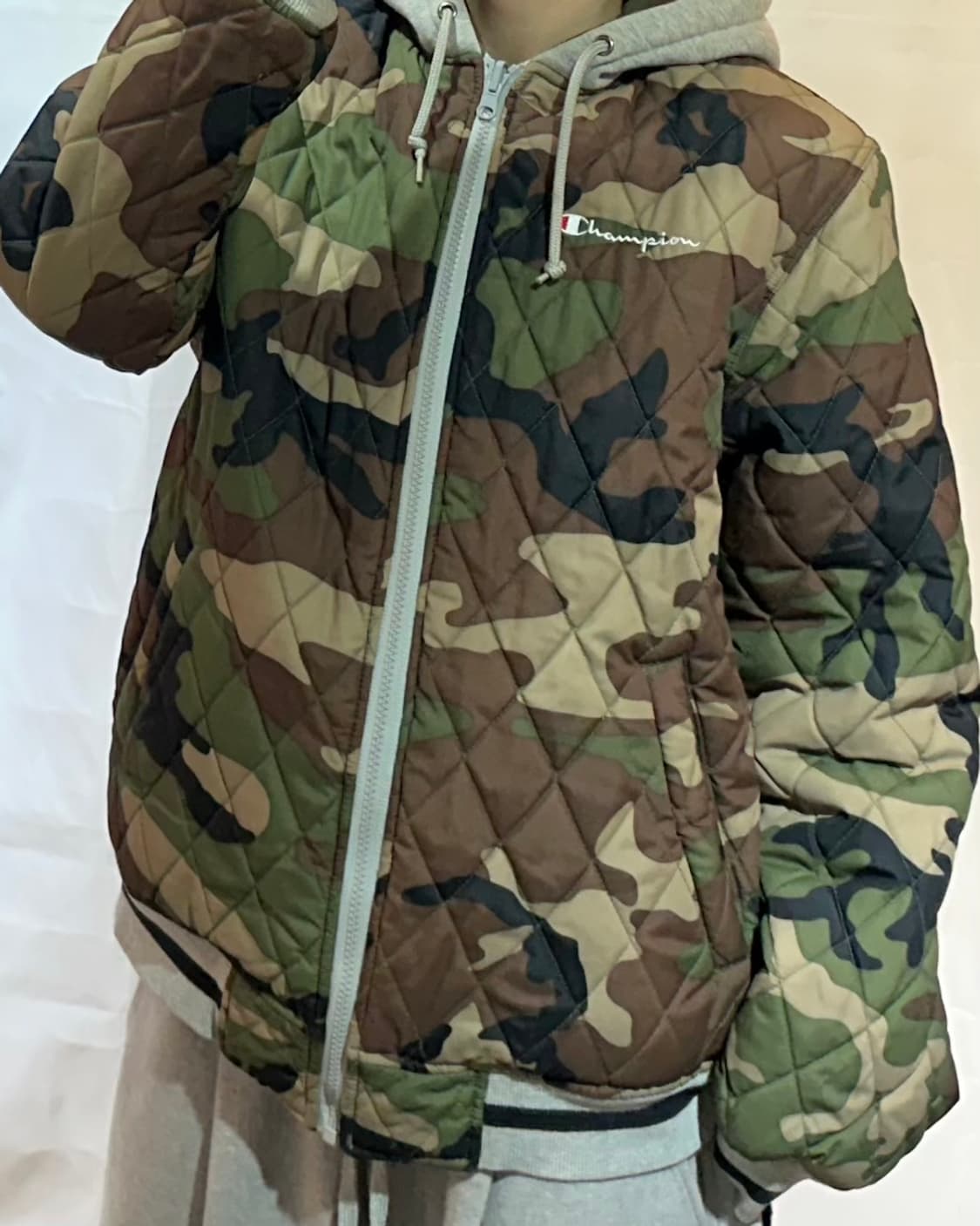 슈프림 X 챔피언 리버시블 후드 자켓 상품이미지1