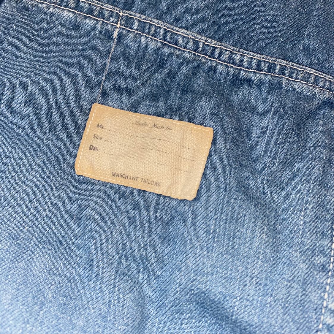 (XL) 캐피탈 데님 워크 자켓 상품이미지7