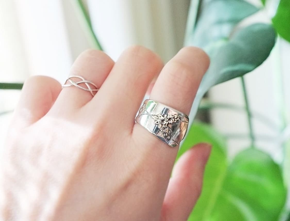 50년대 과거 약혼반지 빈티지스푼으로 만든 빈티지 스푼 상품이미지7