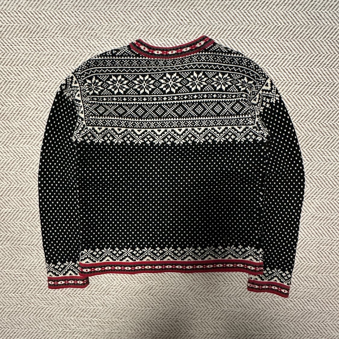 L. L. BEAN women knit nordic sweater 상품이미지2