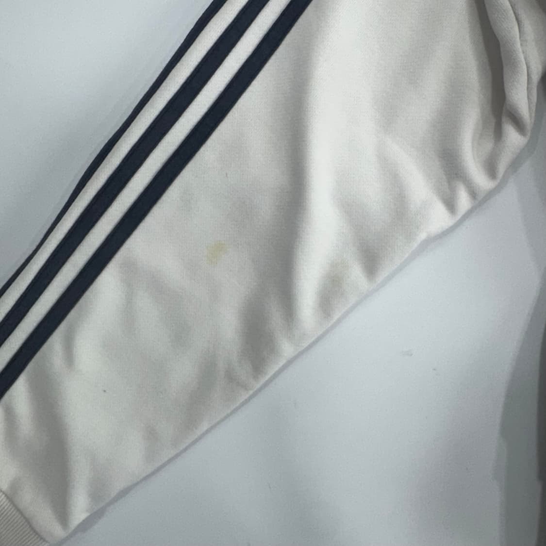 Adidas 아디다스 실버로고 네이비 트랙탑 화이트 후드집업 상품이미지8