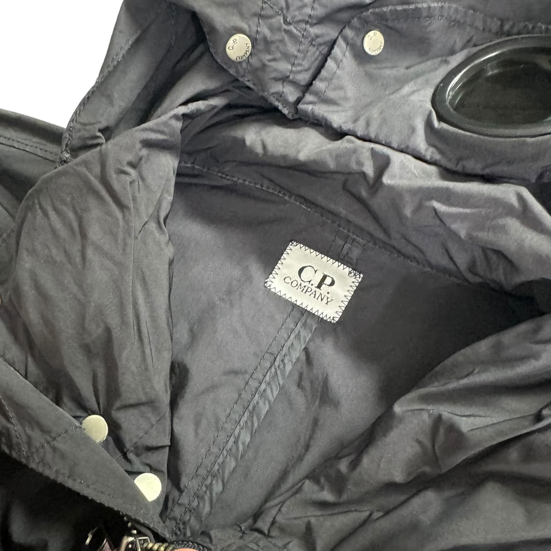 정품 CP 컴퍼니 블랙 조끼 고글후드 상품이미지6