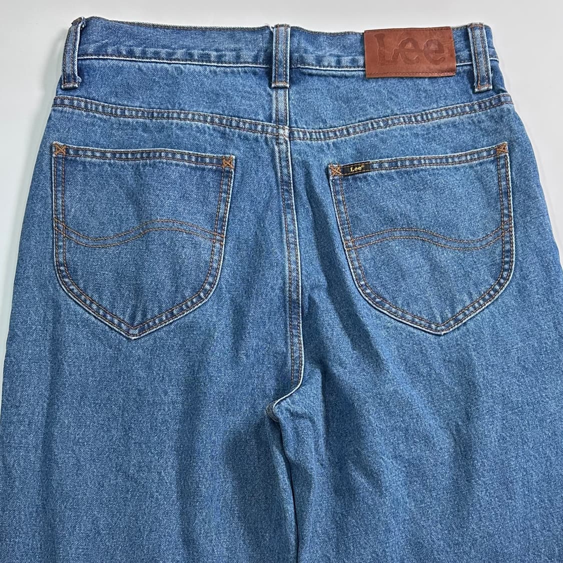리 원턱 와이드 데님 팬츠   상품이미지5