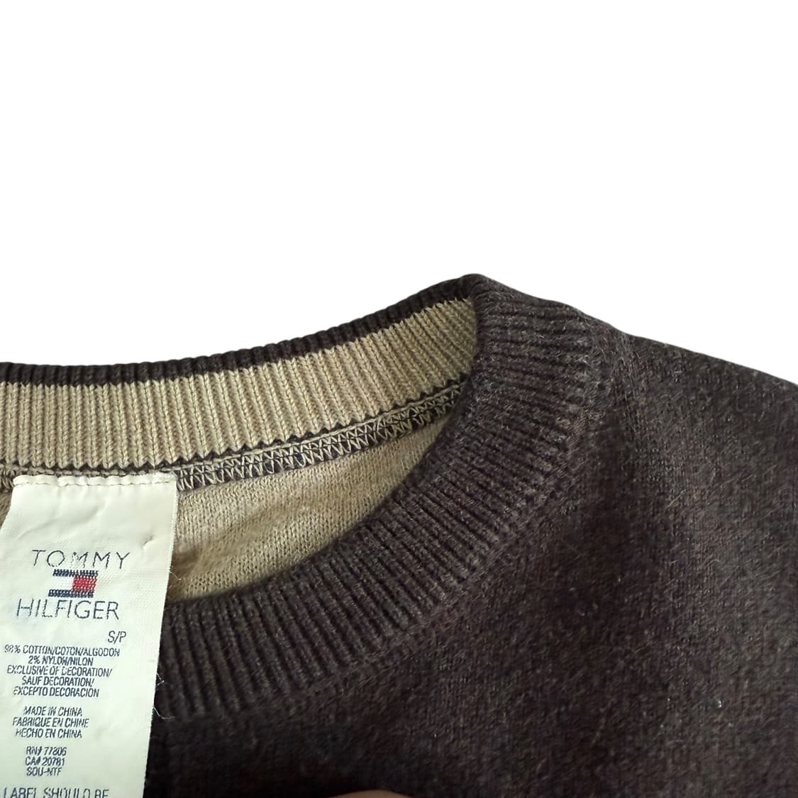 타미힐피거 니트 상품이미지2