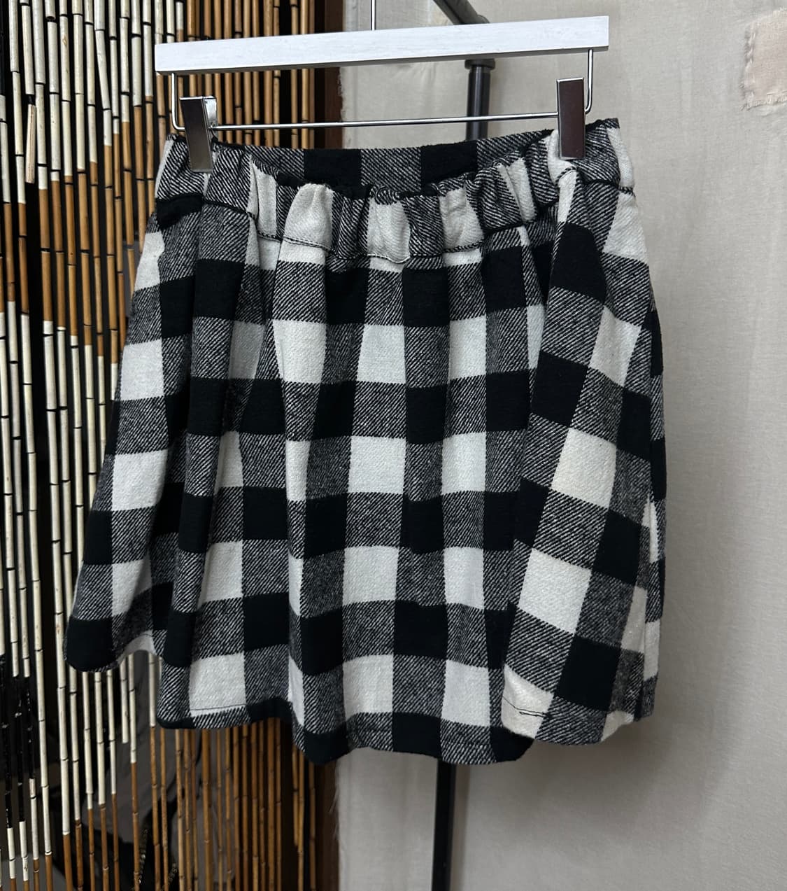 (택o) emsexcite check skirt 상품이미지4