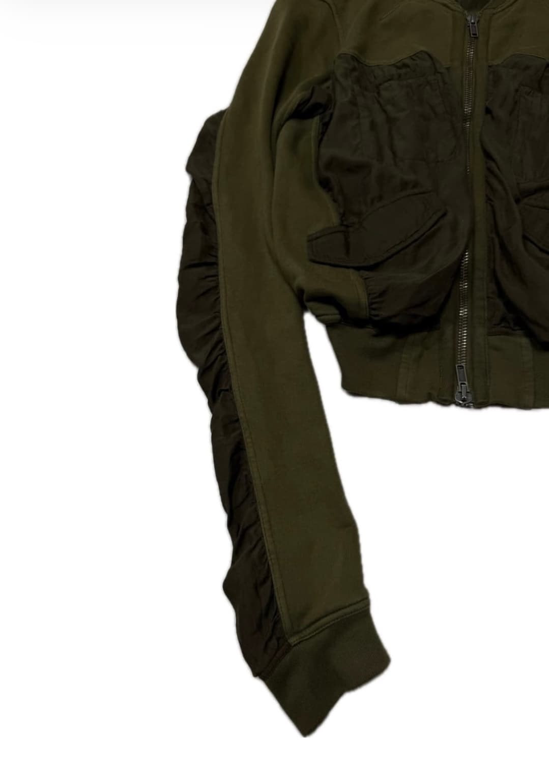 2010s Haider Ackermann cropped bomber 상품이미지4