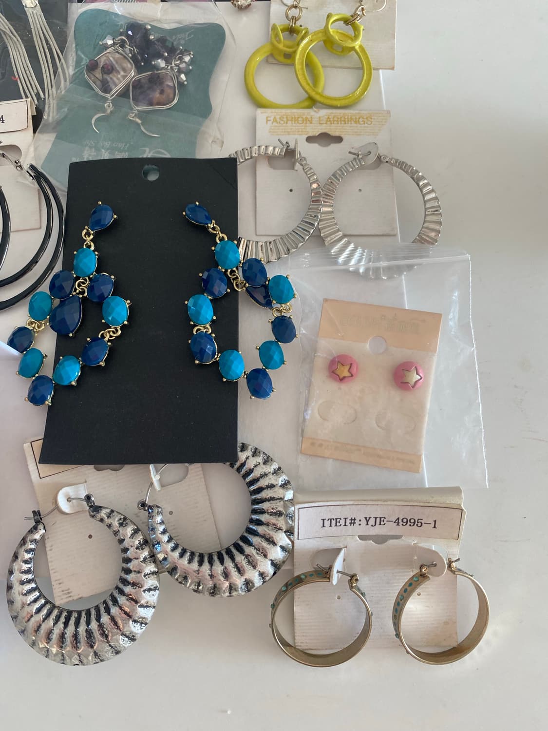 새상품 화려한 귀걸이 20세트 상품이미지6