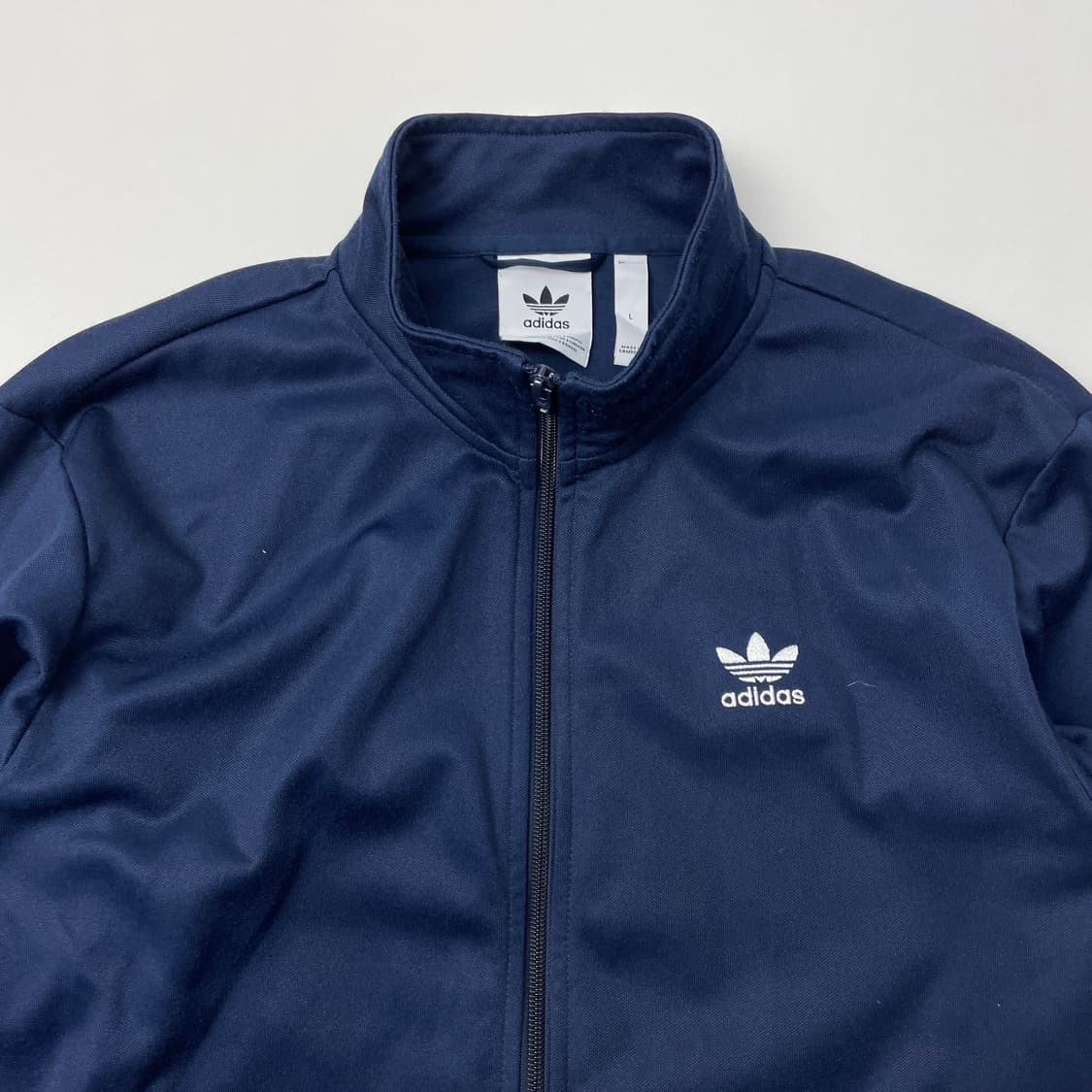 [중고] 아디다스 투웨이 스냅 트랙탑 져지 네이비 L 상품이미지4
