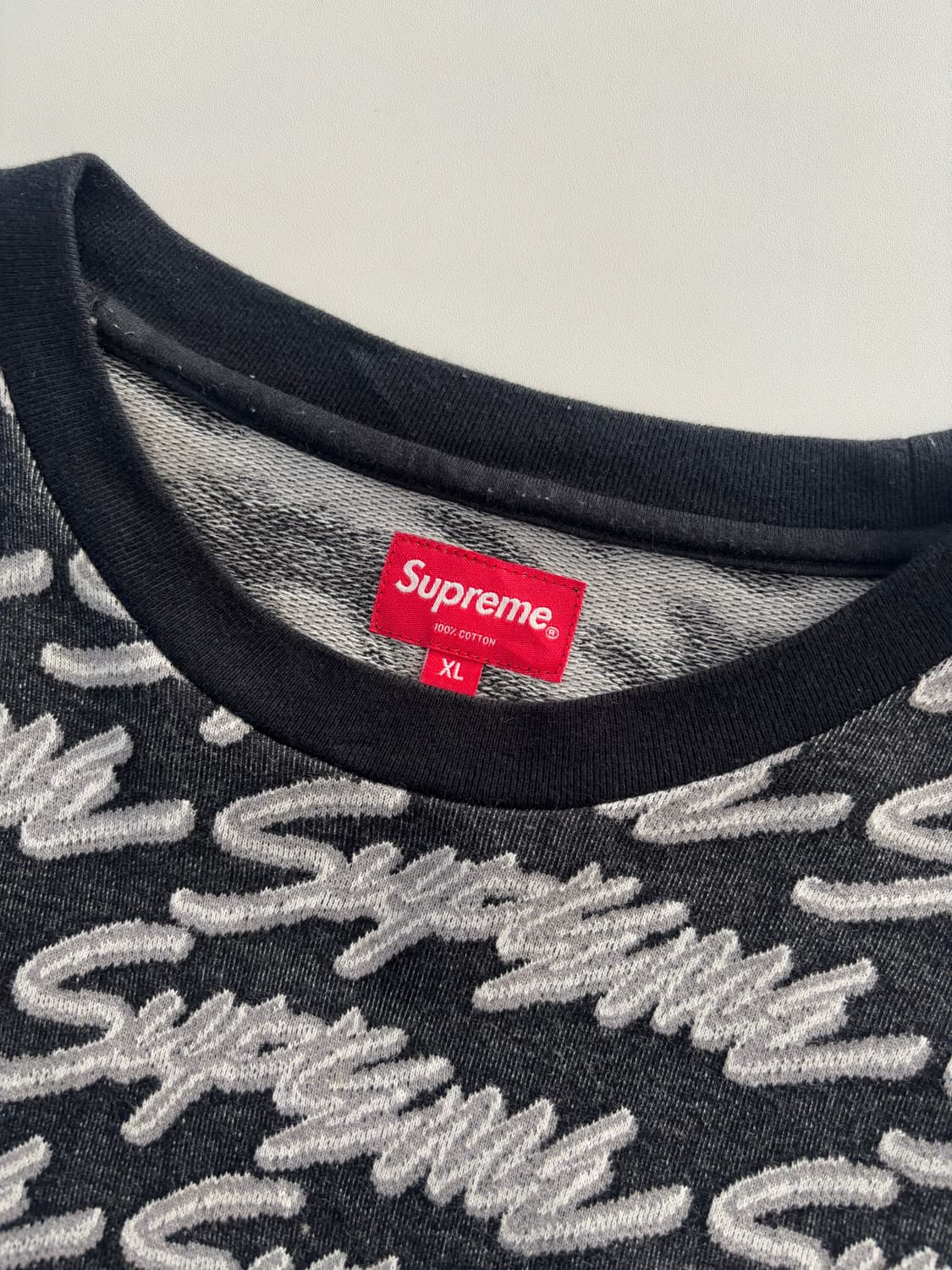 Supreme 슈프림 19SS 시그니처 스크립트 로고 롱슬리브 상품이미지7