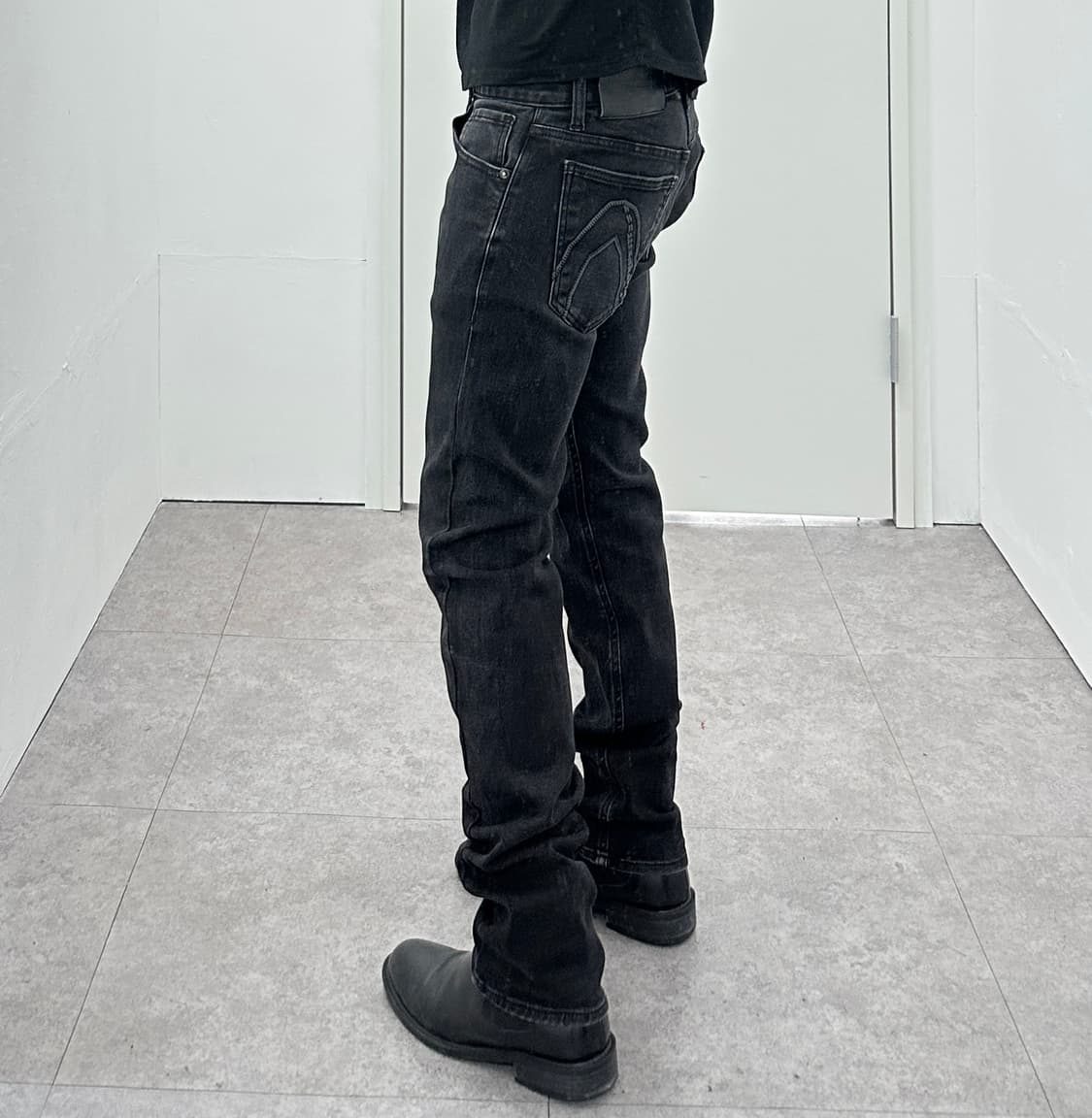 Buckaroo back patch black jeans  상품이미지2