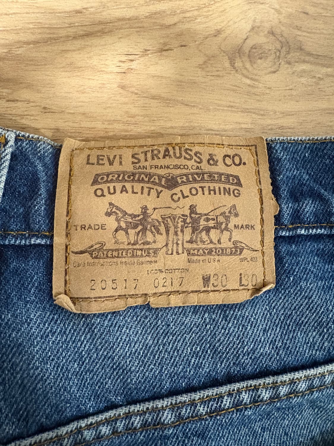 80s 빈티지 리바이스 517 오렌지탭 30/30 상품이미지3