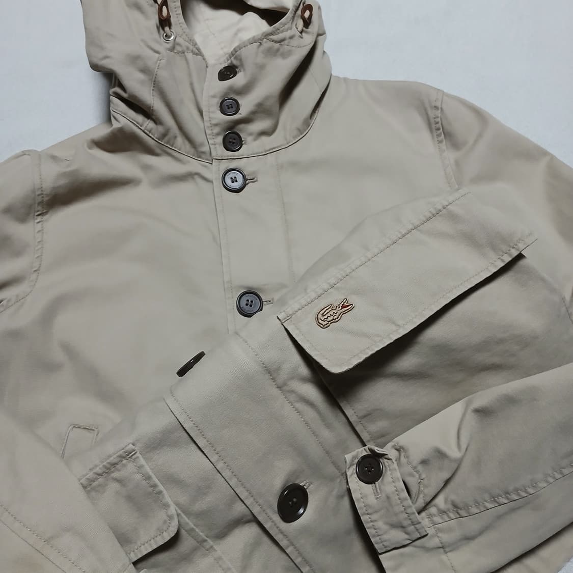 lacoste 라코스테 야상코트 후드 자켓 상품이미지1