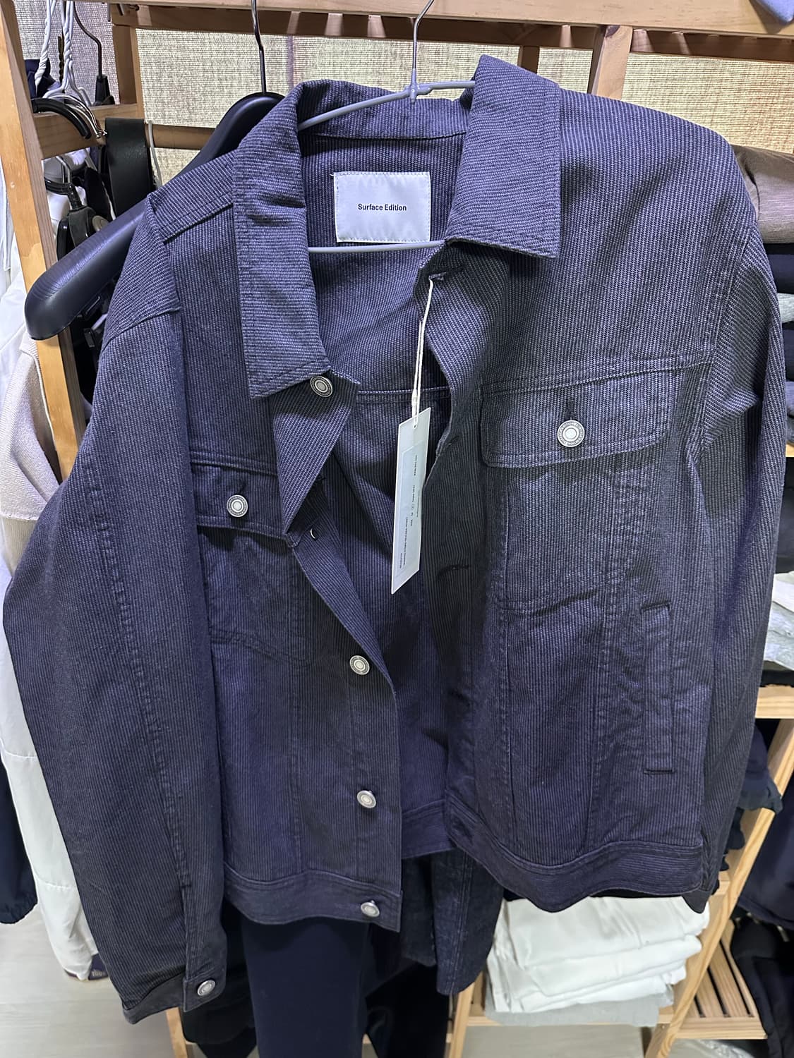 (새제품) 서피스에디션 트러커자켓 L  상품이미지2