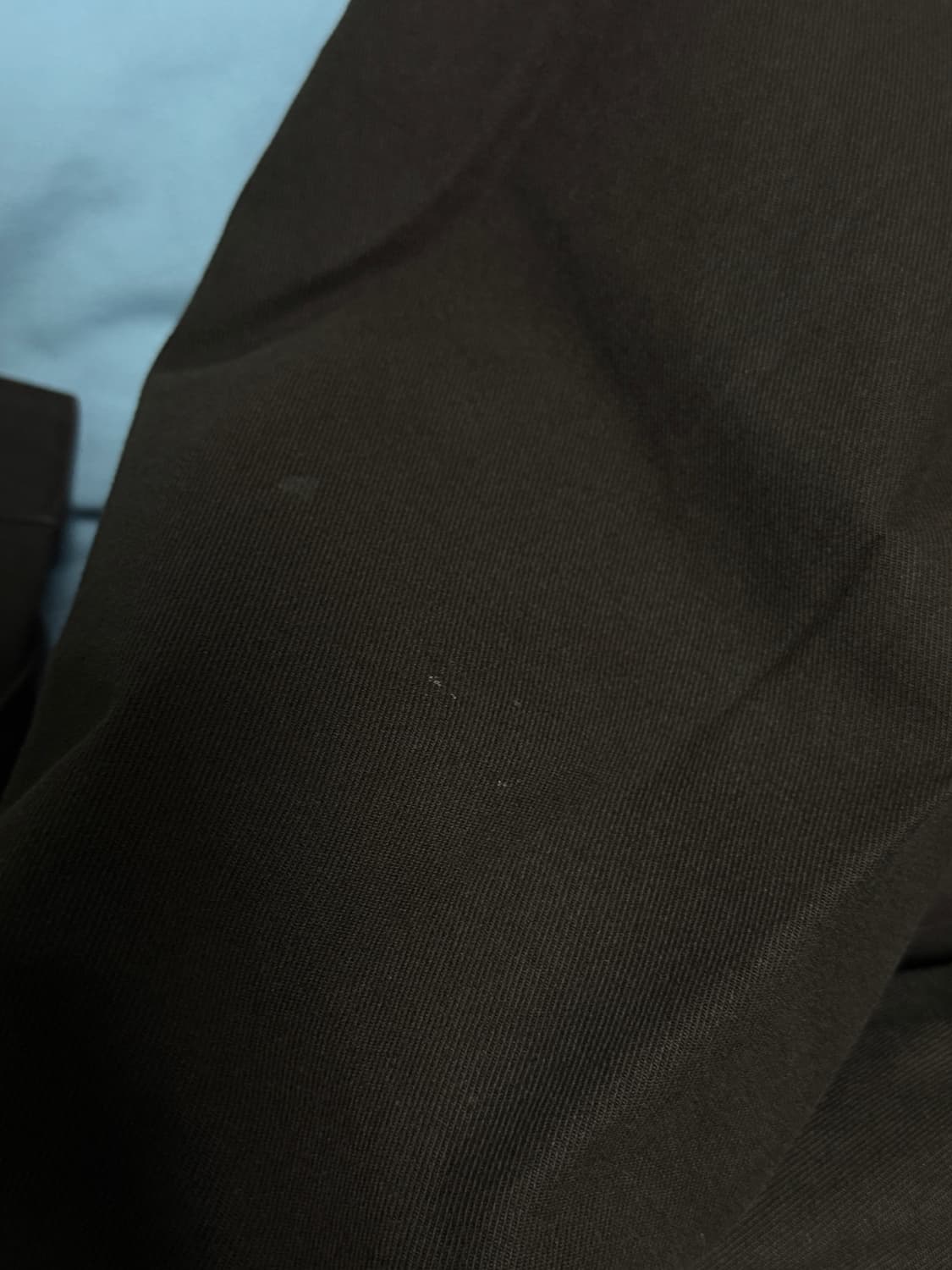언쿡드 volume two tuck wide pants brown 상품이미지3
