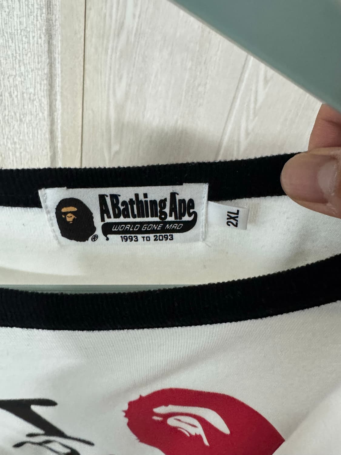 베이프 아이러브 반팔 상품이미지3