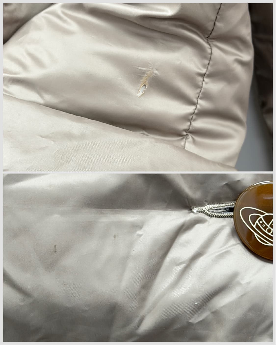 비비안 웨스트우드 레드라벨 하이넥 패딩 코트 상품이미지6