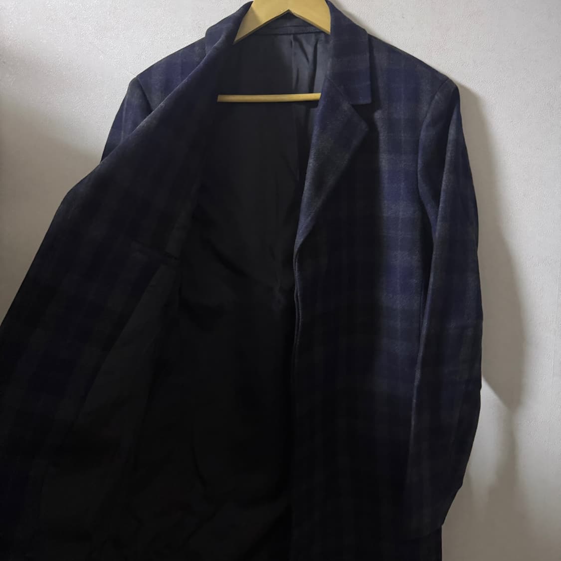 띠어리 남성 겨울 체크코트 M (남성 슬림 100정도) 상품이미지9