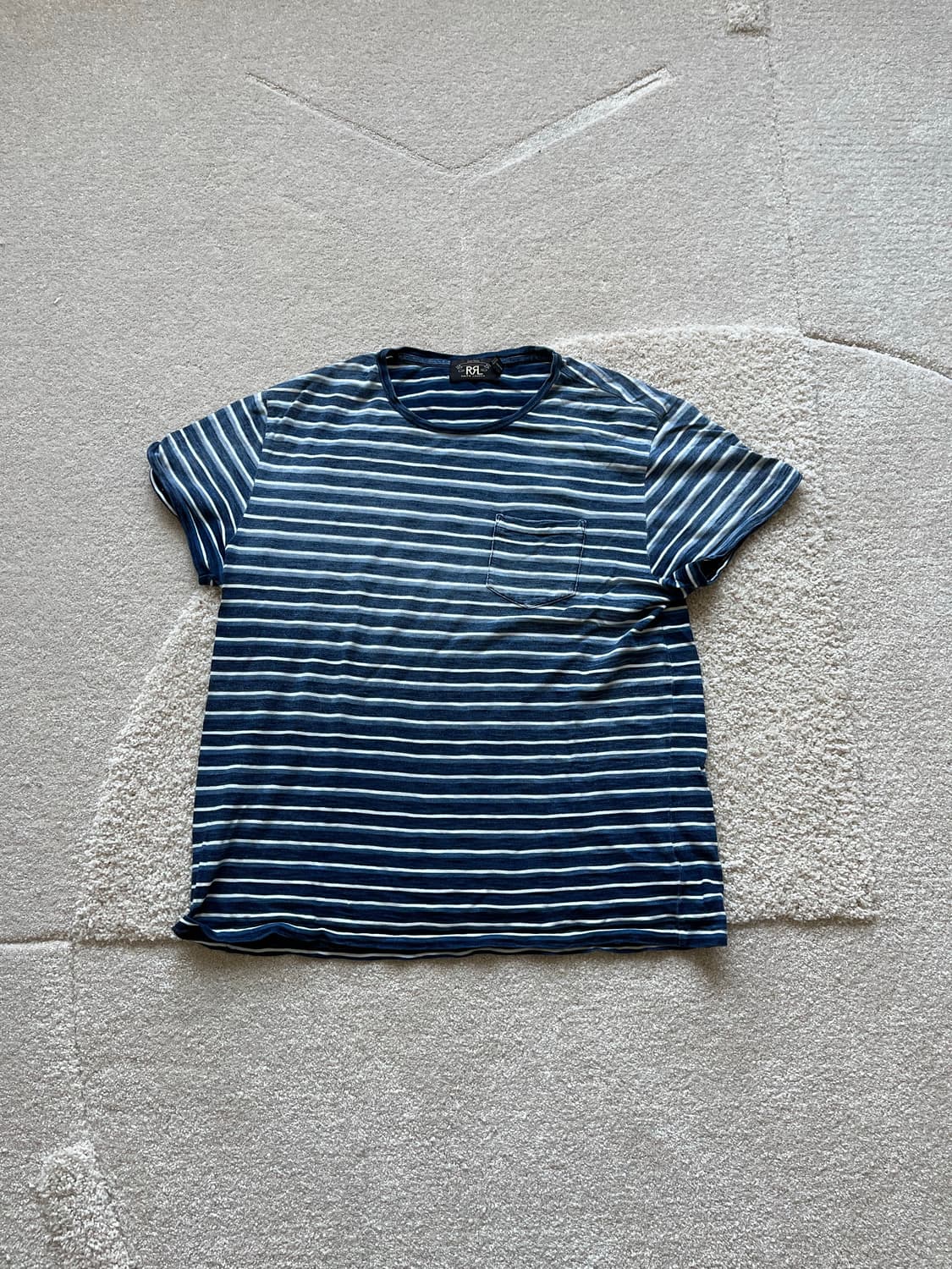 RRL 스트라이프 포켓 티셔츠 (100-105) 상품이미지2