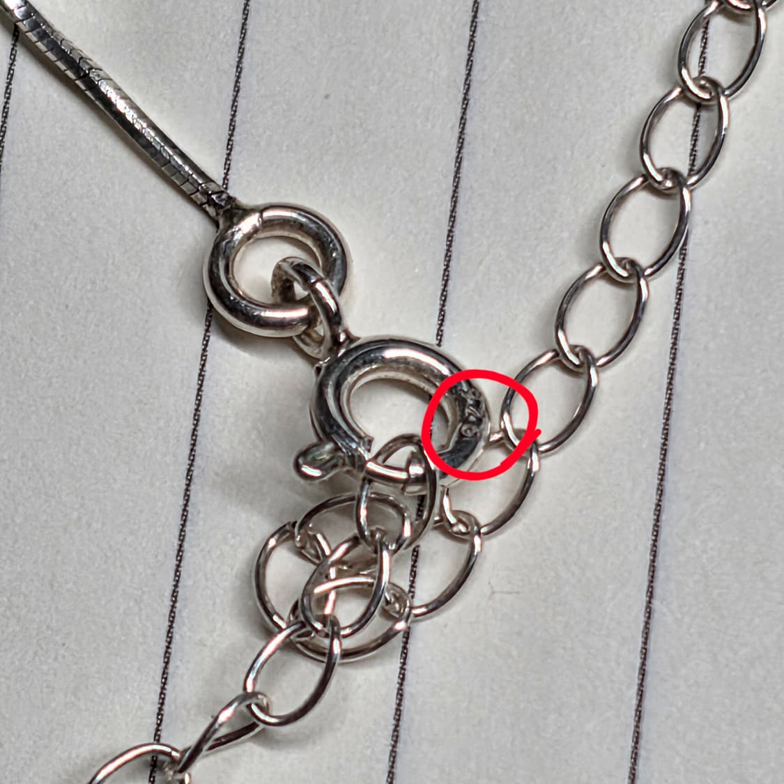 guitbol 귓볼 체코유리펜던트 실버925 목걸이 상품이미지6