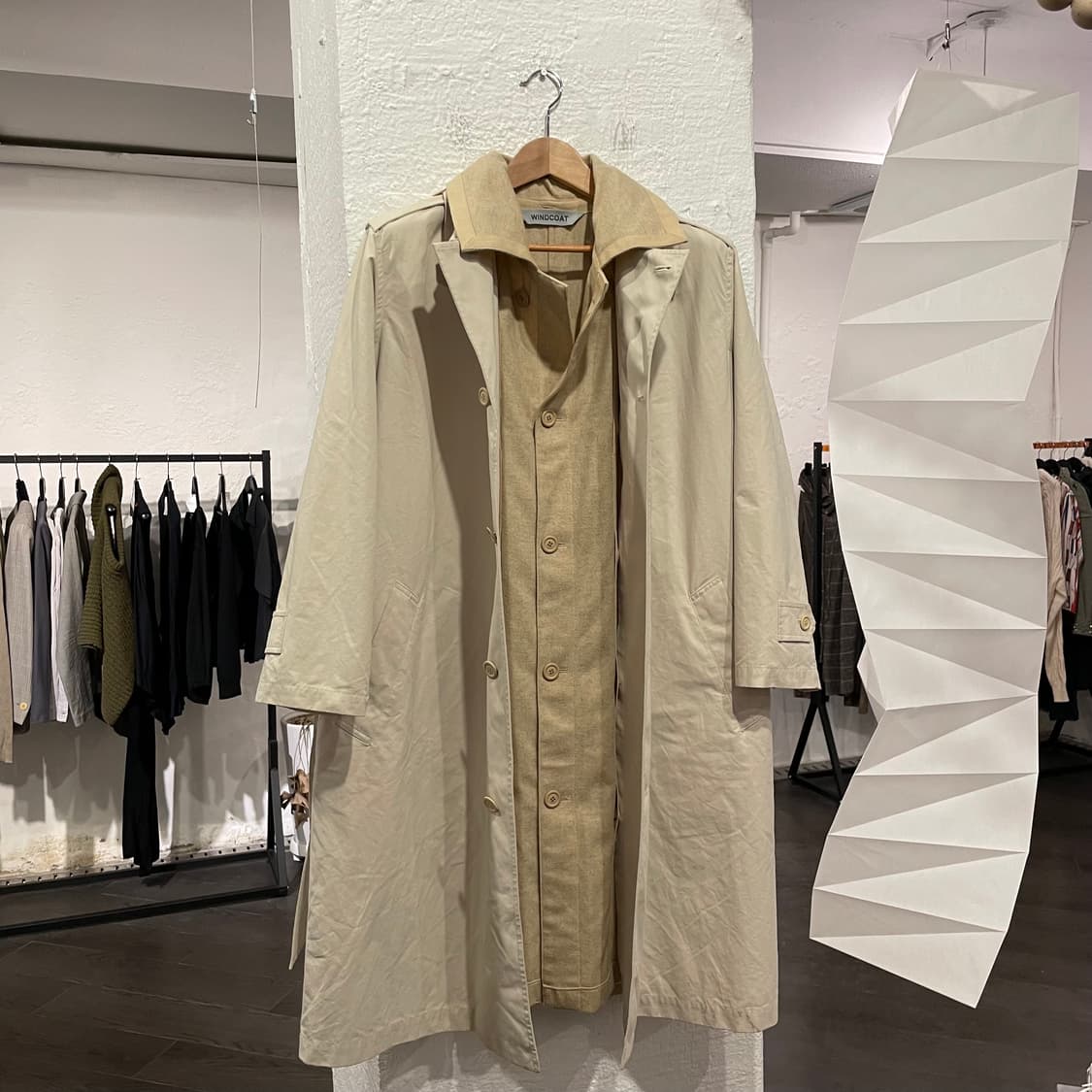 이세이미야케 아카이브 레이어드 코트 상품이미지2