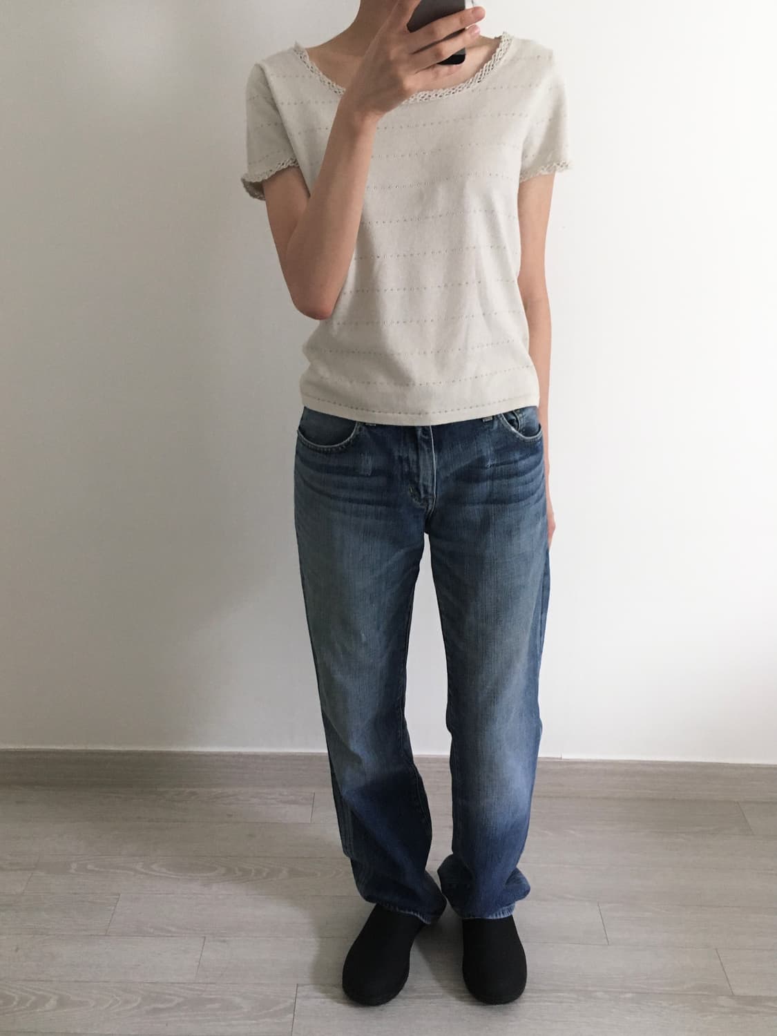 washed denim jeans 상품이미지6