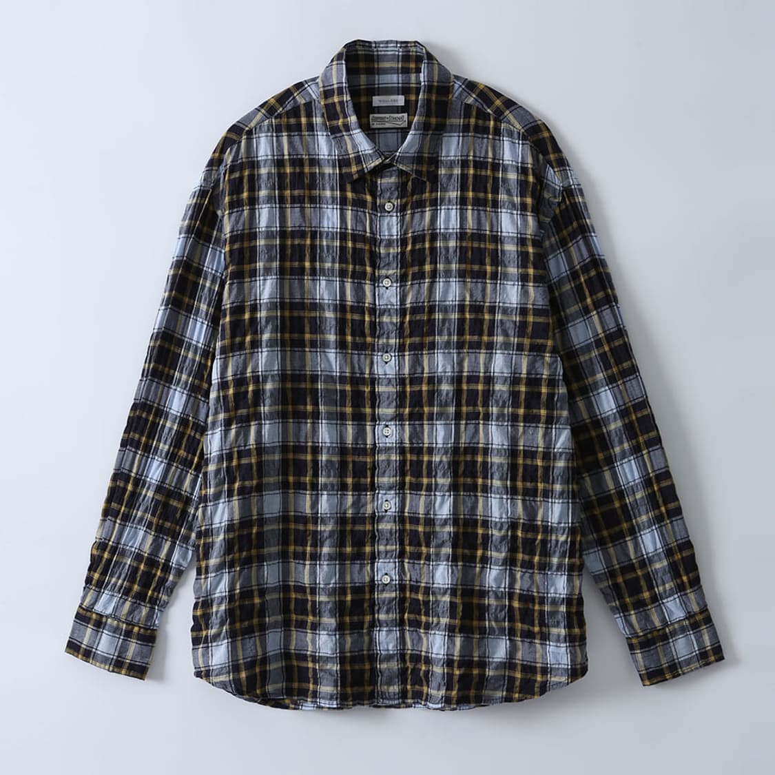 [2] 우드비 링클 체크셔츠 상품이미지1