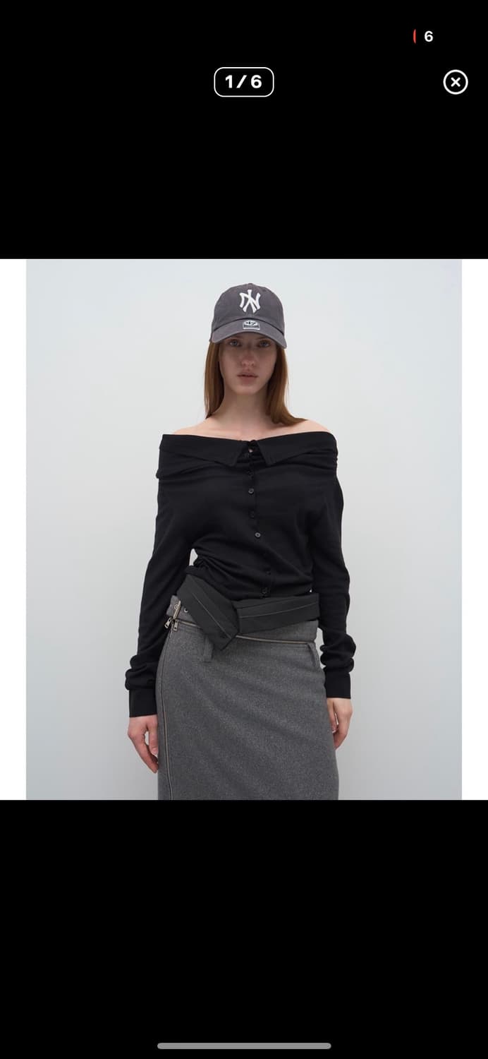 Lcdc tm off shoulder cardigan 상품이미지1
