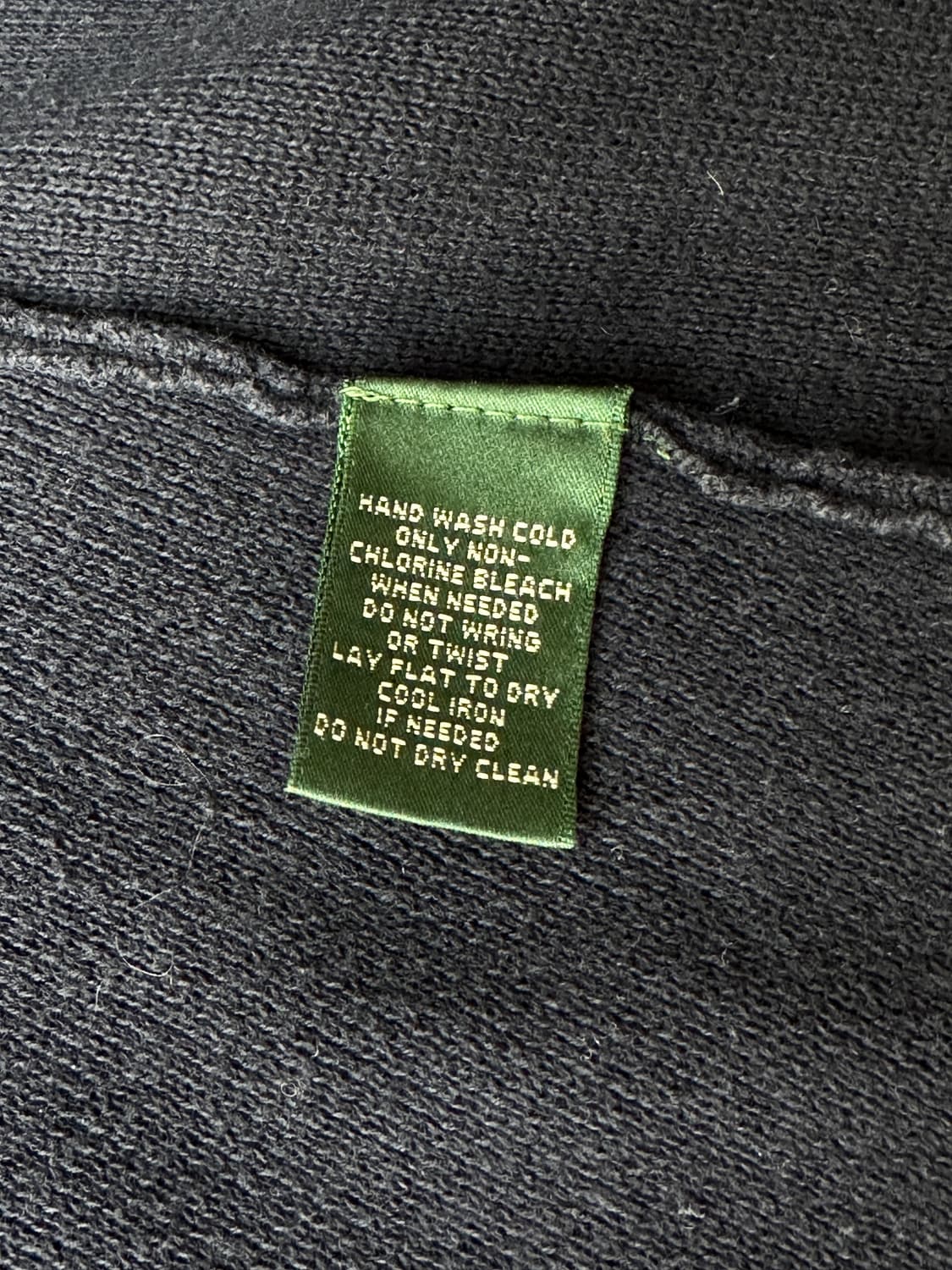 랄프로렌 여성 금장 네이비 가디건 PS 상품이미지7