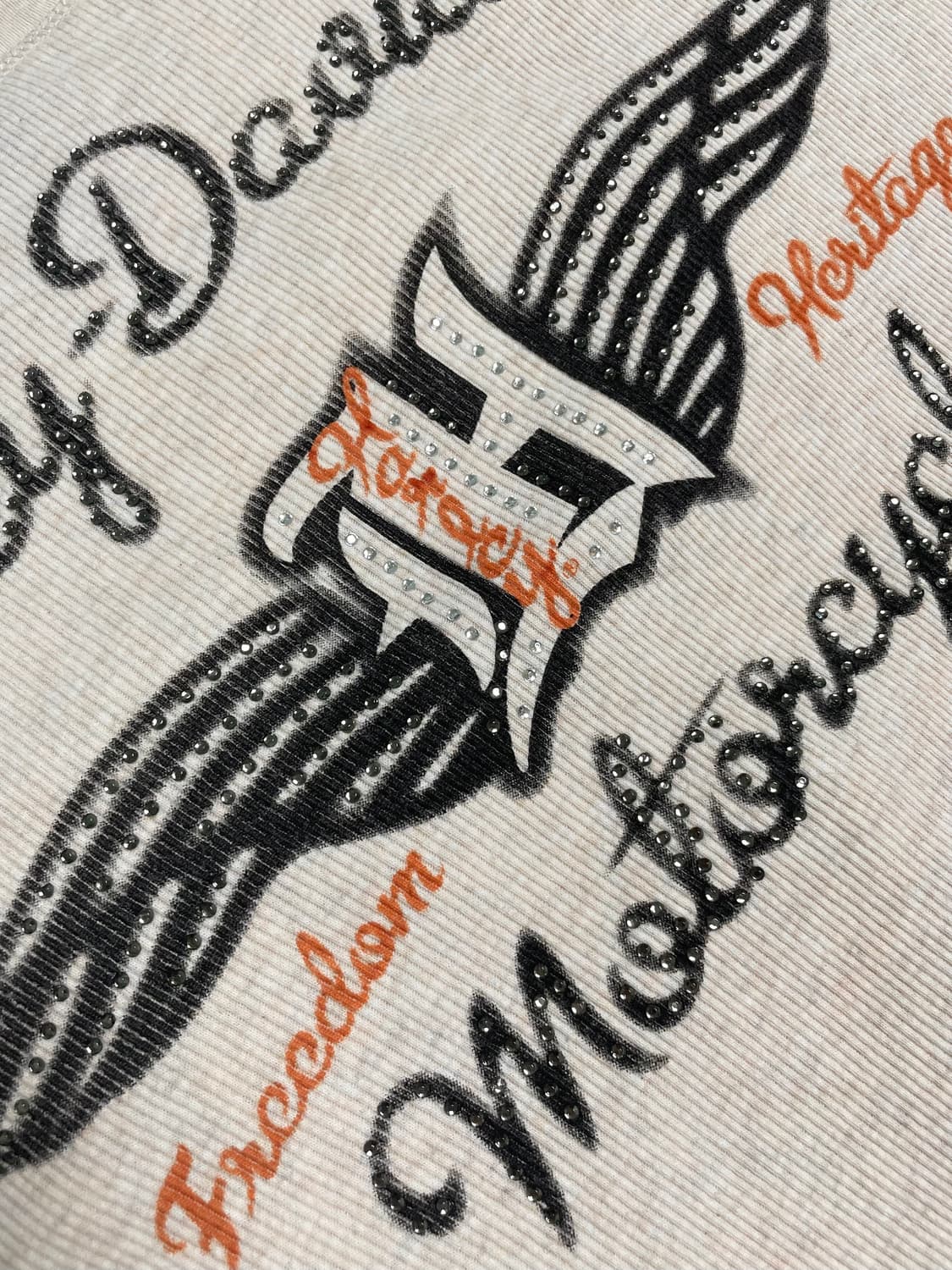 Harley davidson 할리데이비슨 롱 슬리브 펑크 갸루 y2k 상품이미지3