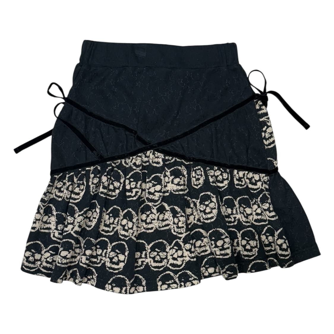 히스테릭 글래머 아카이브 무수한 별과 해골 곰돌이 미니스커트 치마 상품이미지2