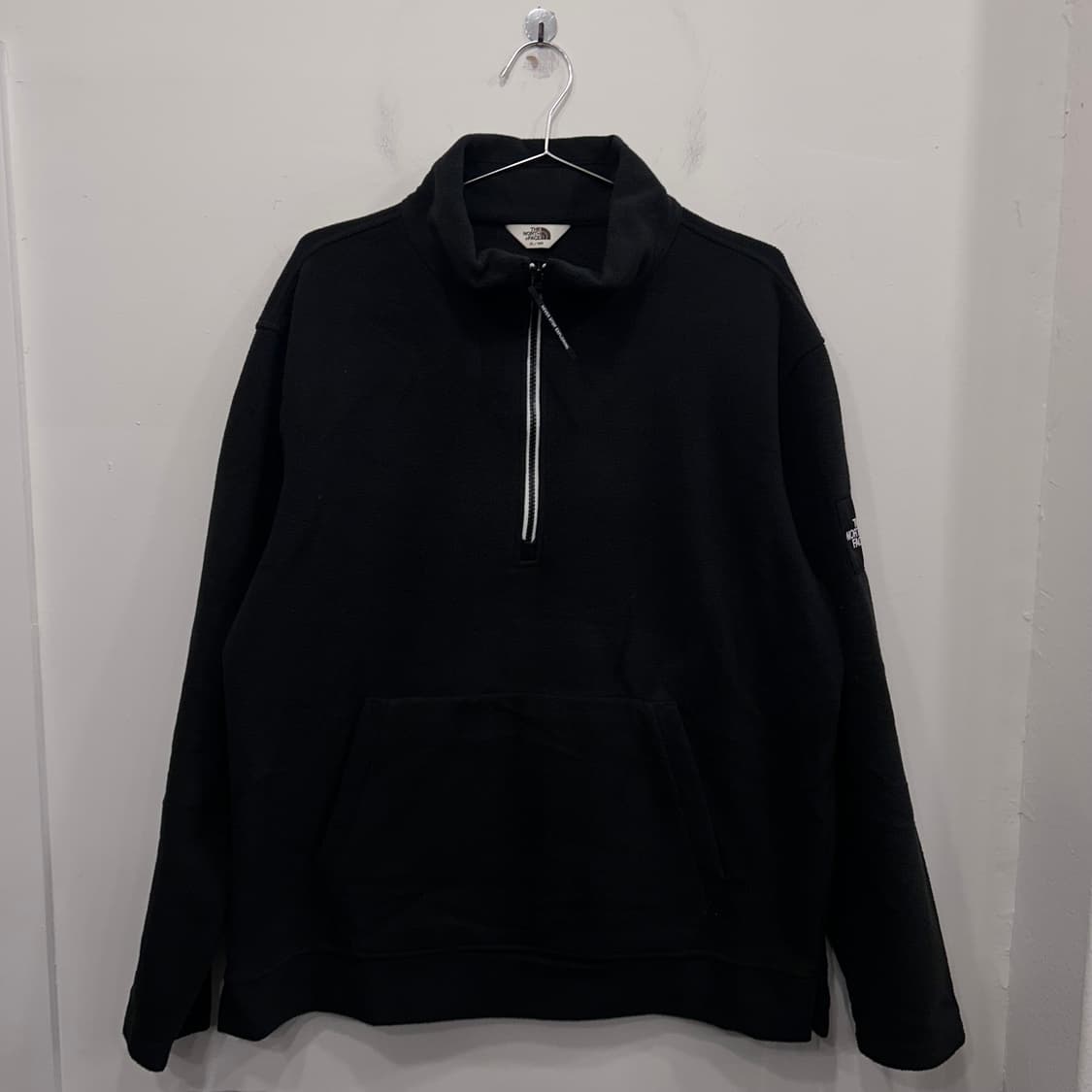 노스페이스 화이트라벨 패치 반집업 플리스 상품이미지2