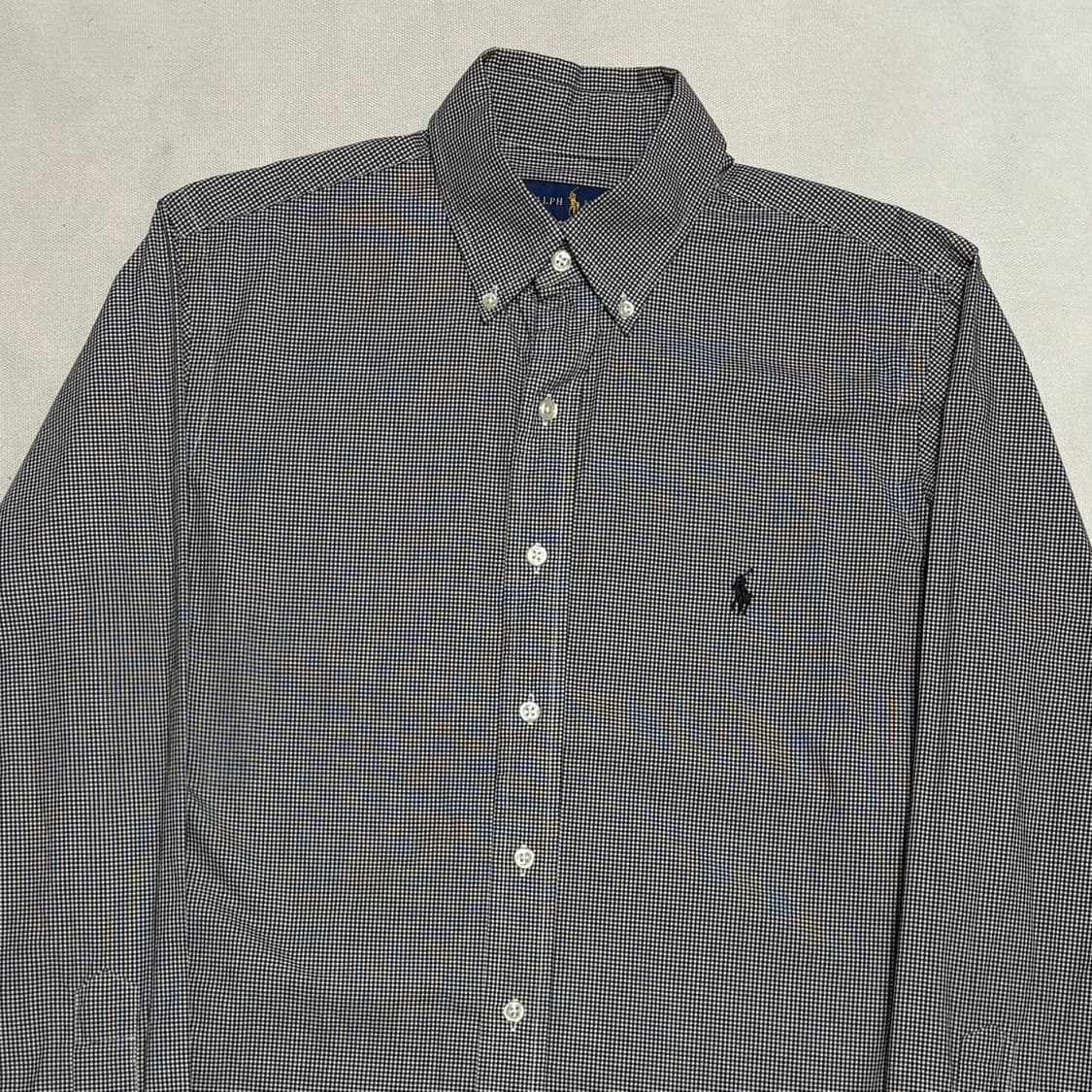 S 폴로랄프로렌 블랙 체크 셔츠 상품이미지1