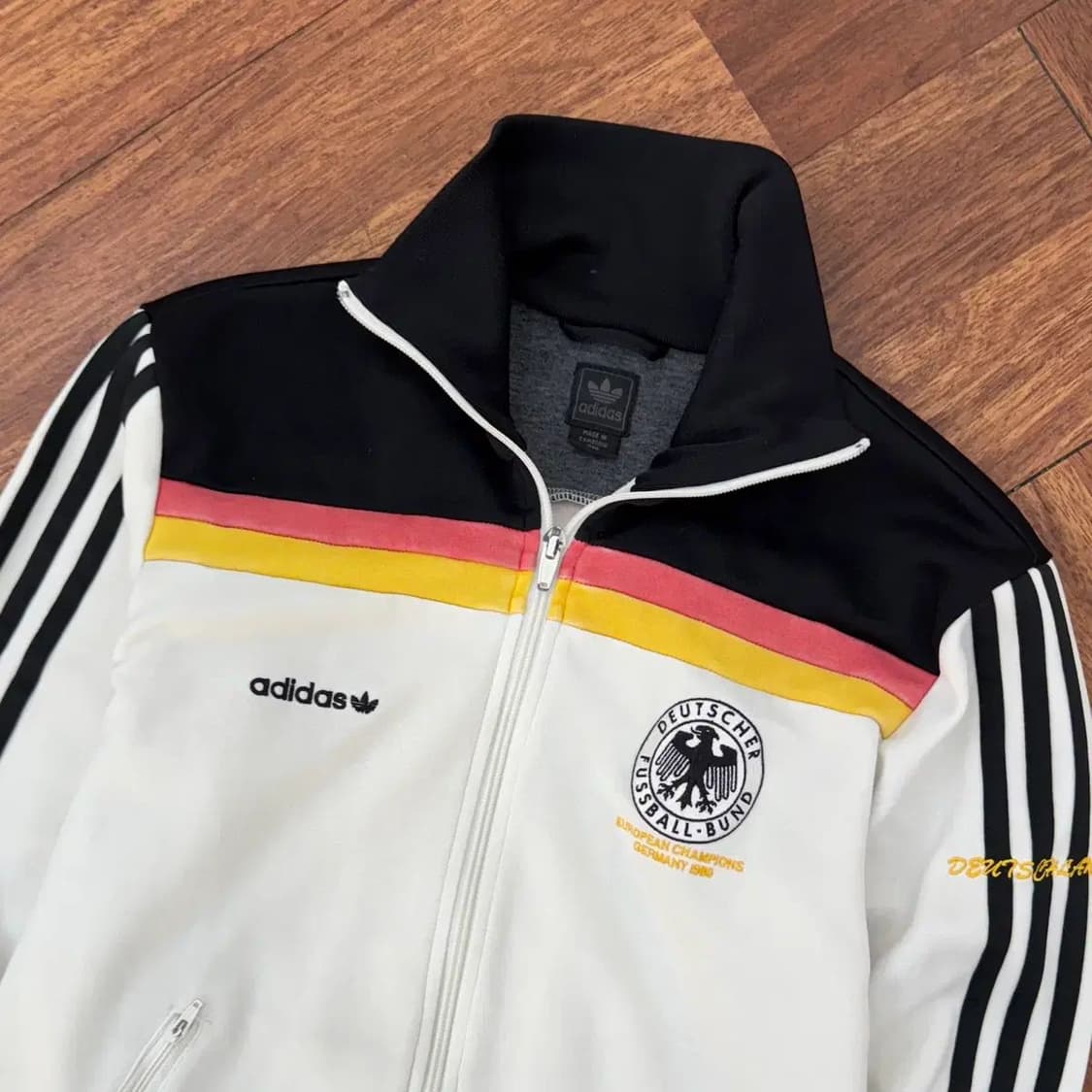 90 아디다스 00s 독일 축구대표팀 올드스쿨 트랙탑 져지  상품이미지3