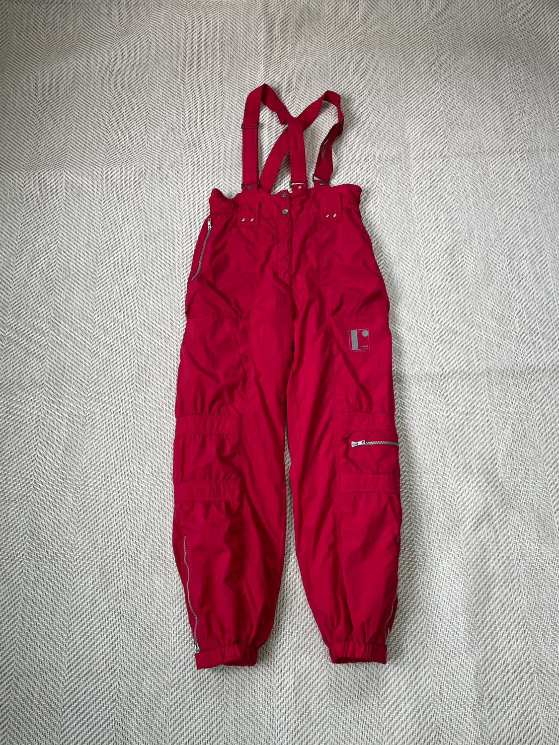 리히너 오브 제네바 버건디 스노우 오버올 팬츠 J03217 상품이미지1