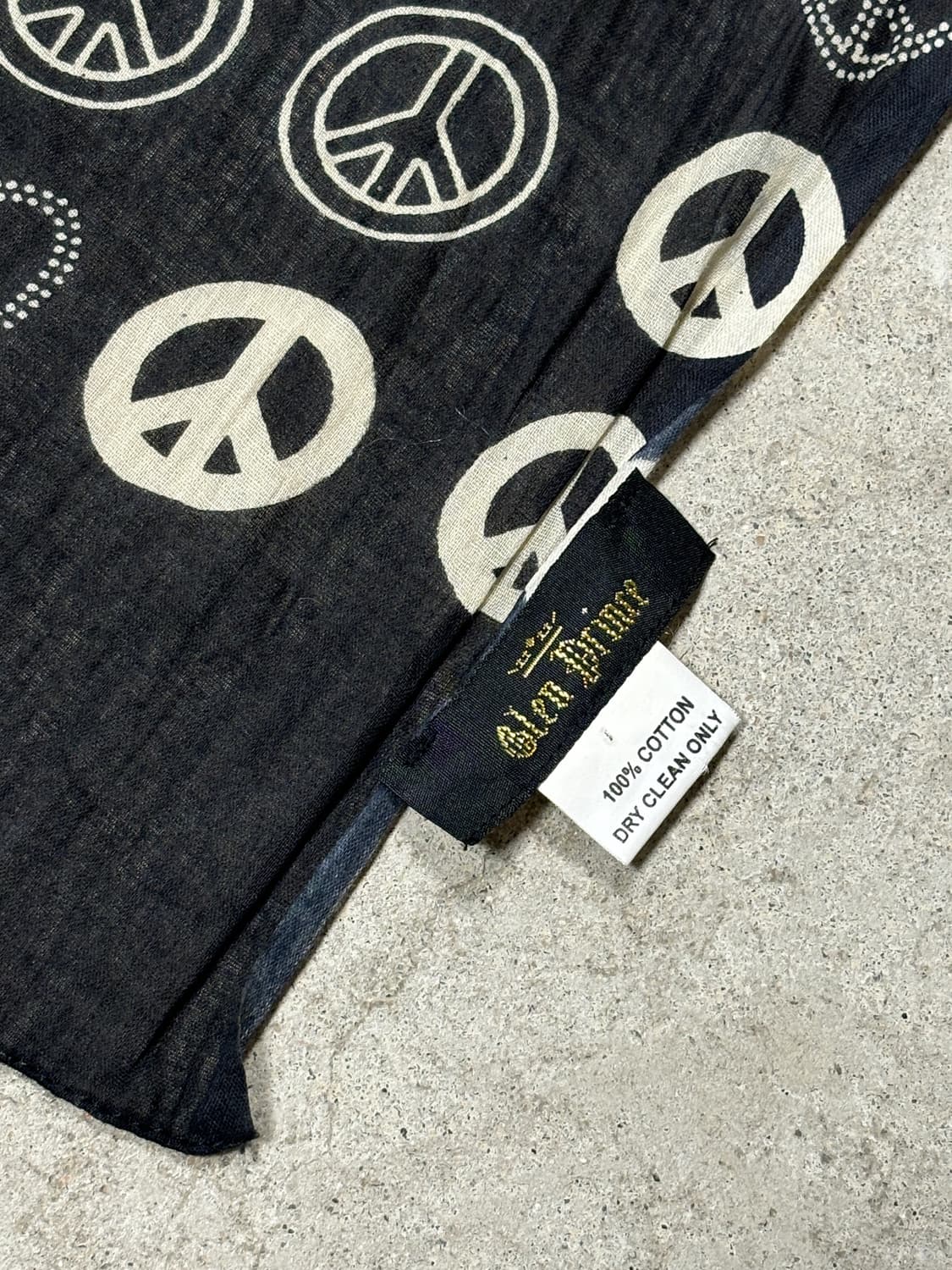 Glen prince 피스 심볼 머플러 상품이미지5