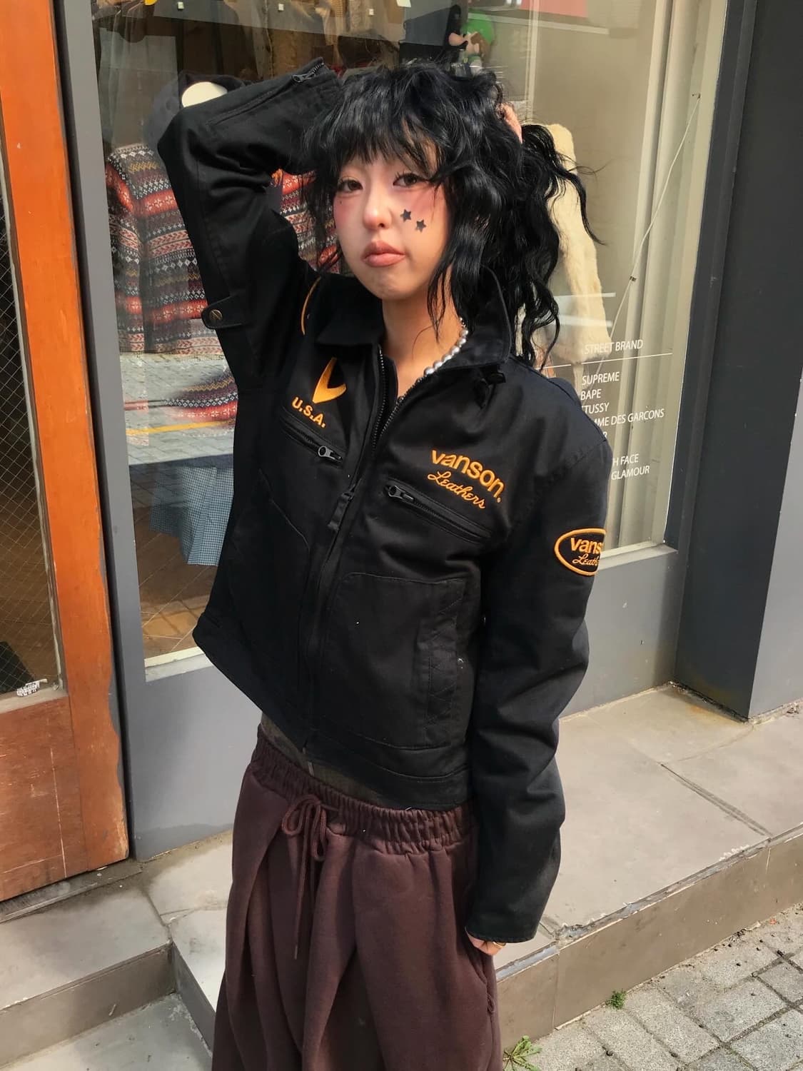 Vanson Embroidery Work Jacket 상품이미지3