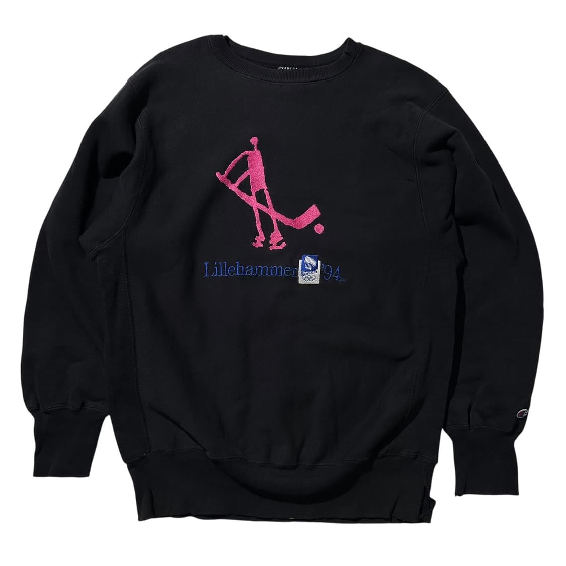 90‘s USA 챔피온 리버스위브 1994 릴레함메르 동계올림픽 스웻셔츠 상품이미지1