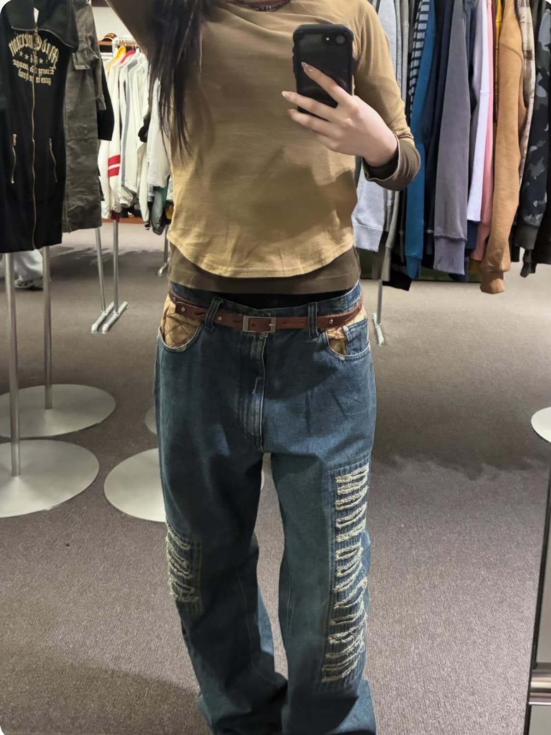 Brownish Denim Vibe 📜🥏 상품이미지3