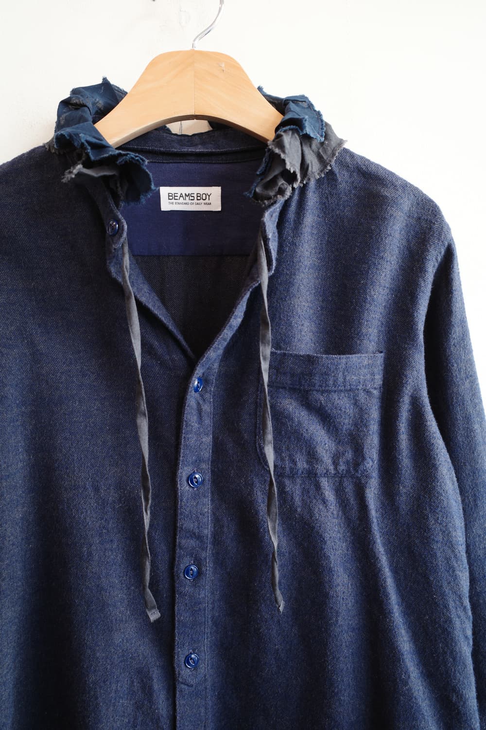 BEAMS BOY 빔즈 코튼 투웨이 셔츠  상품이미지2
