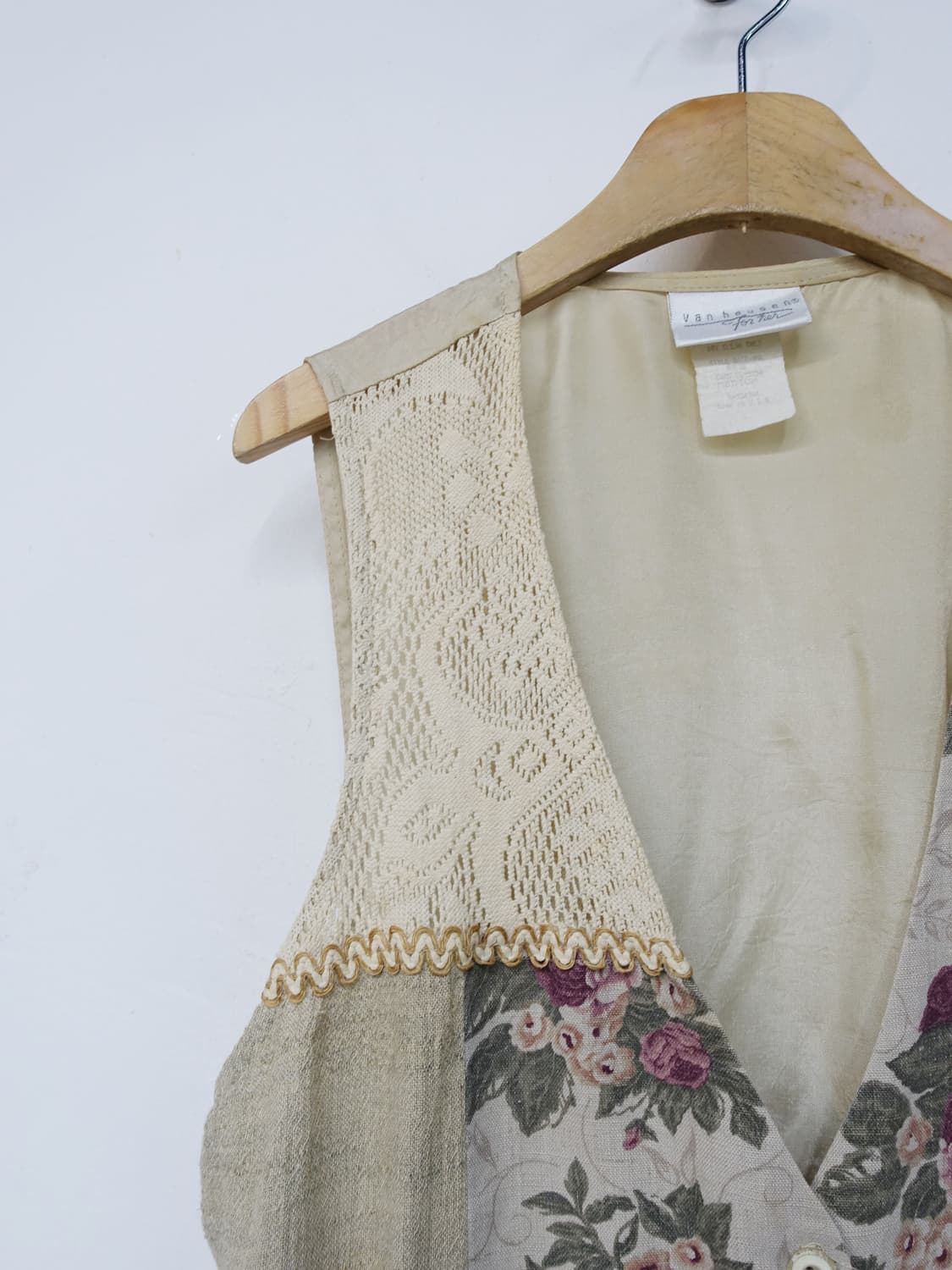  90's Van Heusen made in u.s.a 플라워 베스트 상품이미지6