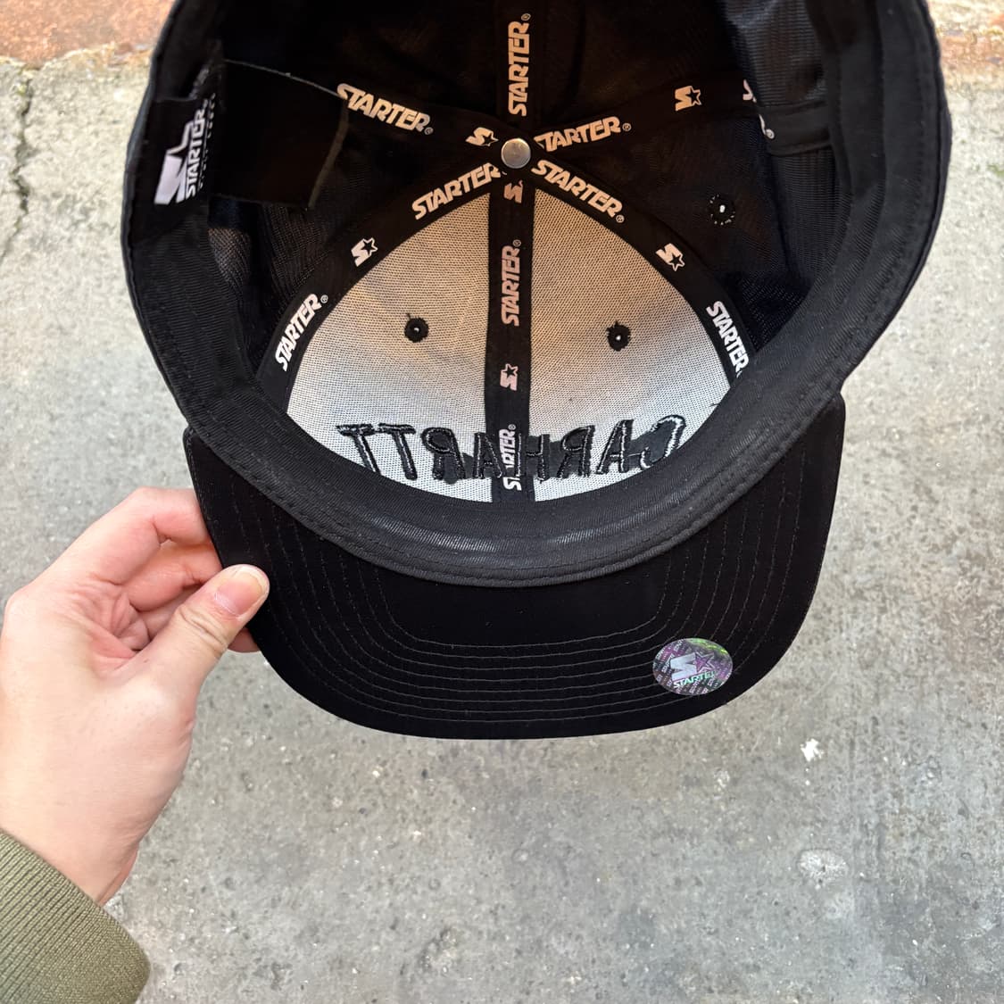 Carhartt x Starter 칼하트 x 스타터 캡 모자 상품이미지6