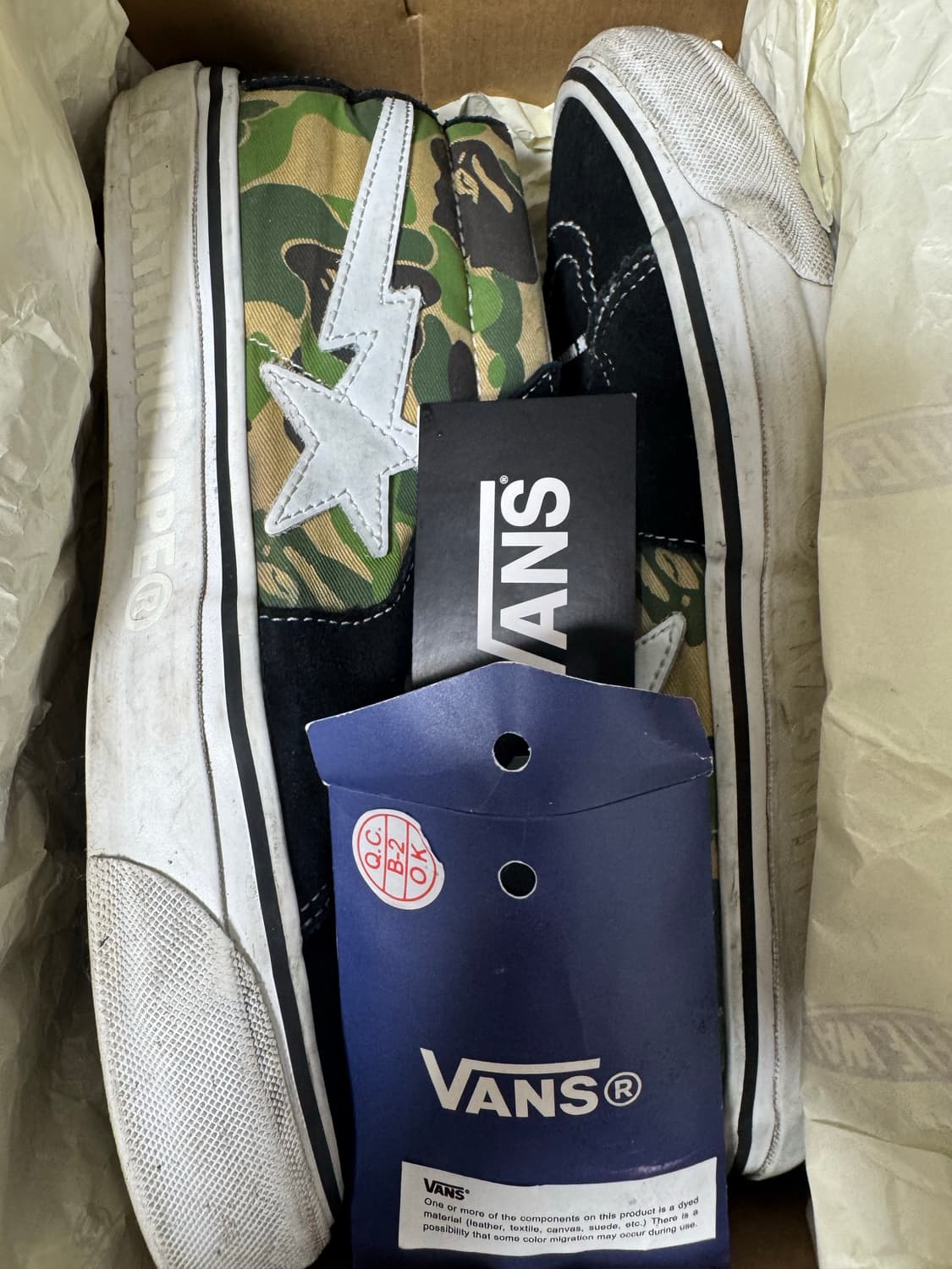 반스 x 베이프 스케이트 미드 270 상품이미지9