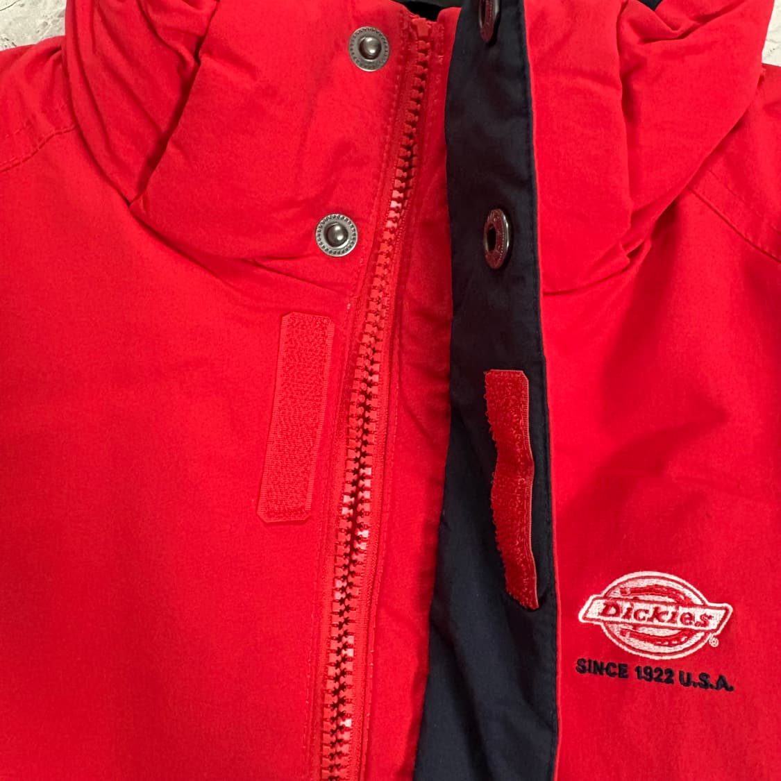 Dickies red padded jacket SM 상품이미지6