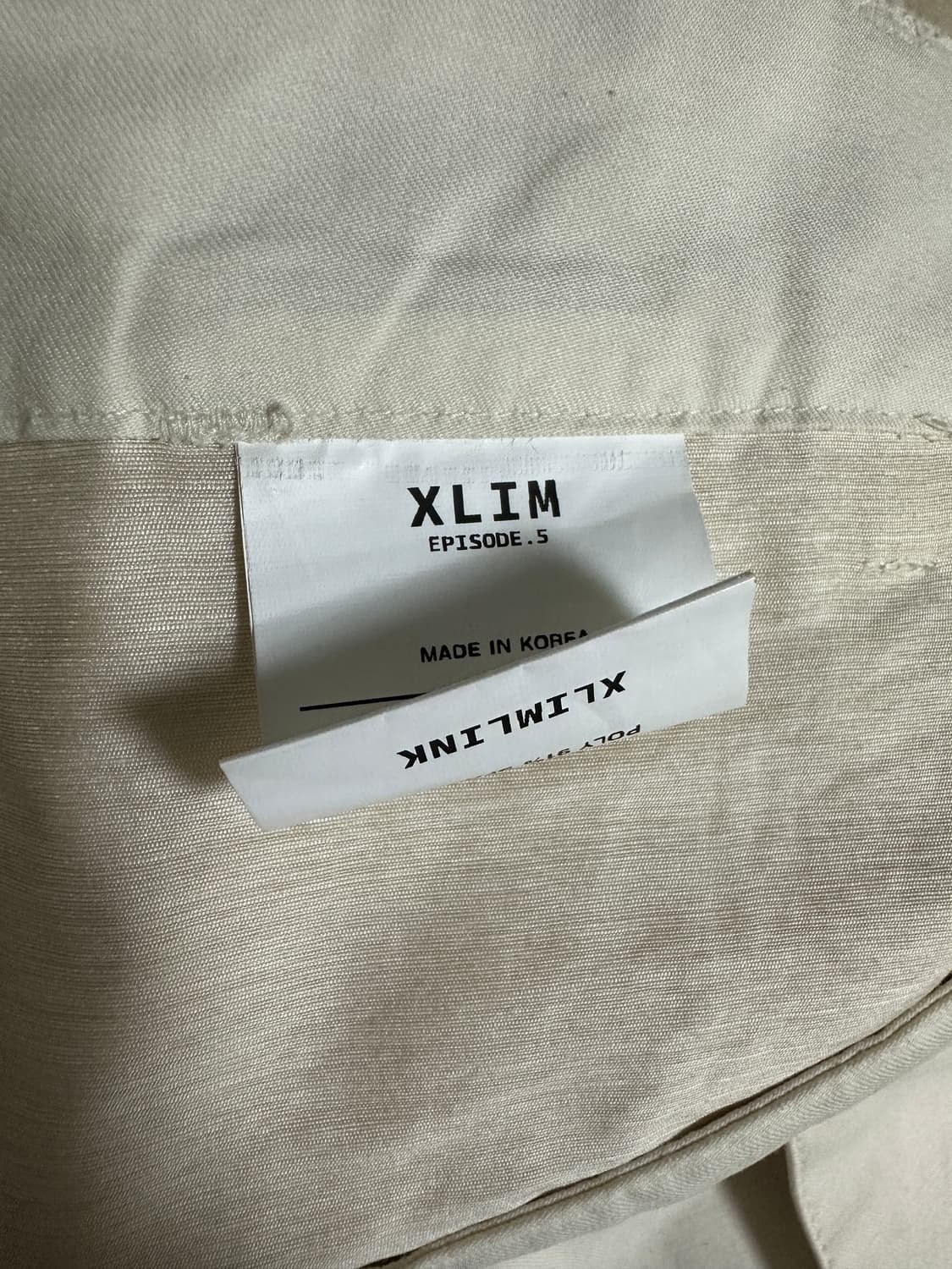 Xlim Ep.05 trouser ivory 상품이미지4