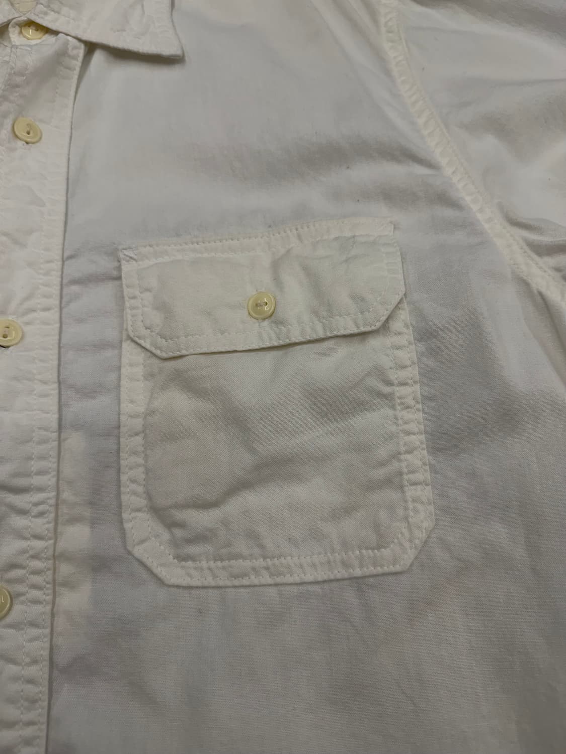 L) 휴스턴 빈티지 샴브레이 워크 반팔셔츠 상품이미지3