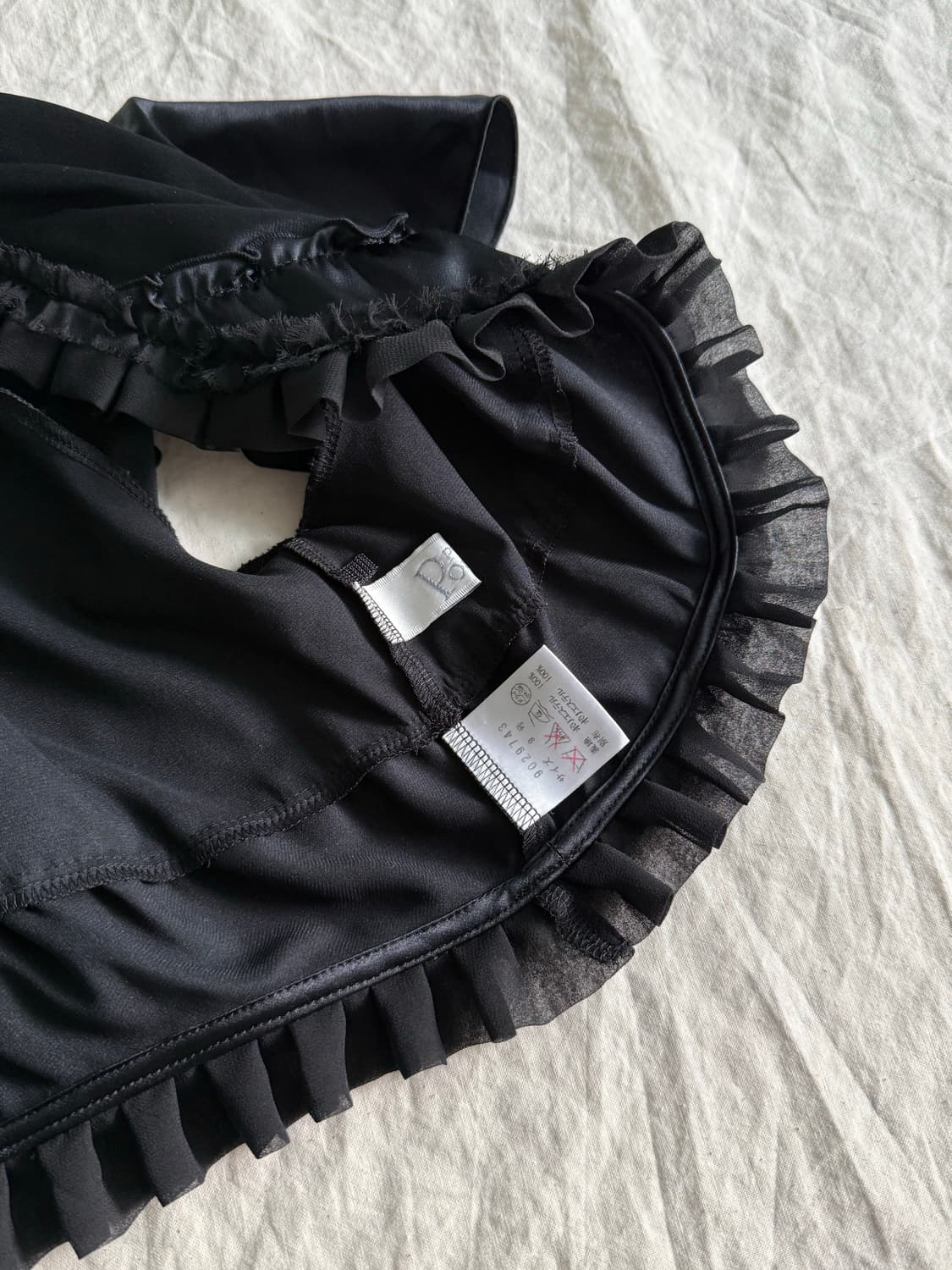 고딕 고스로리 새틴 크롭 볼레로 상품이미지6